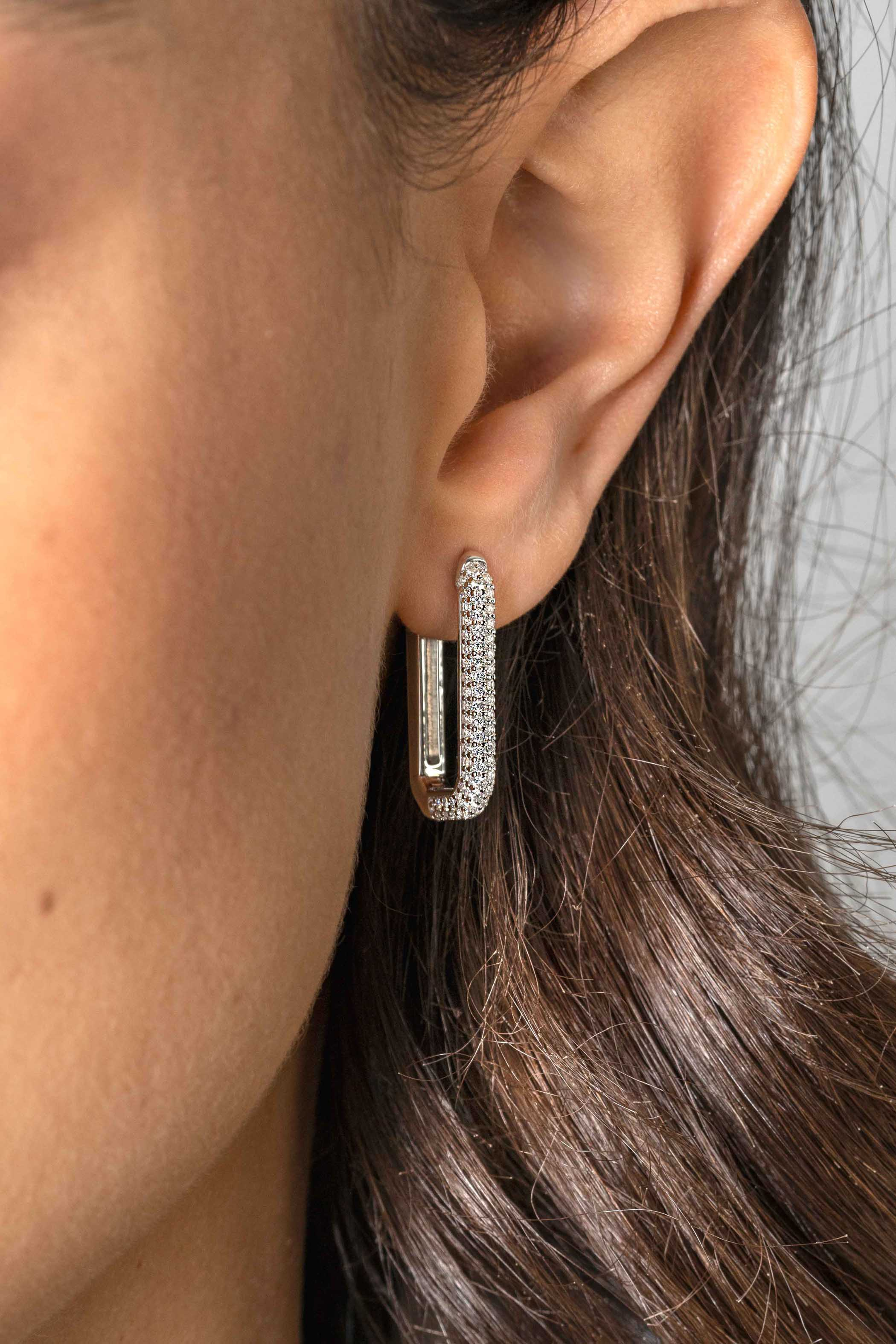 ZINZI * zlv. klapcreolen rechth.strak+zirc. 23.5x3mm