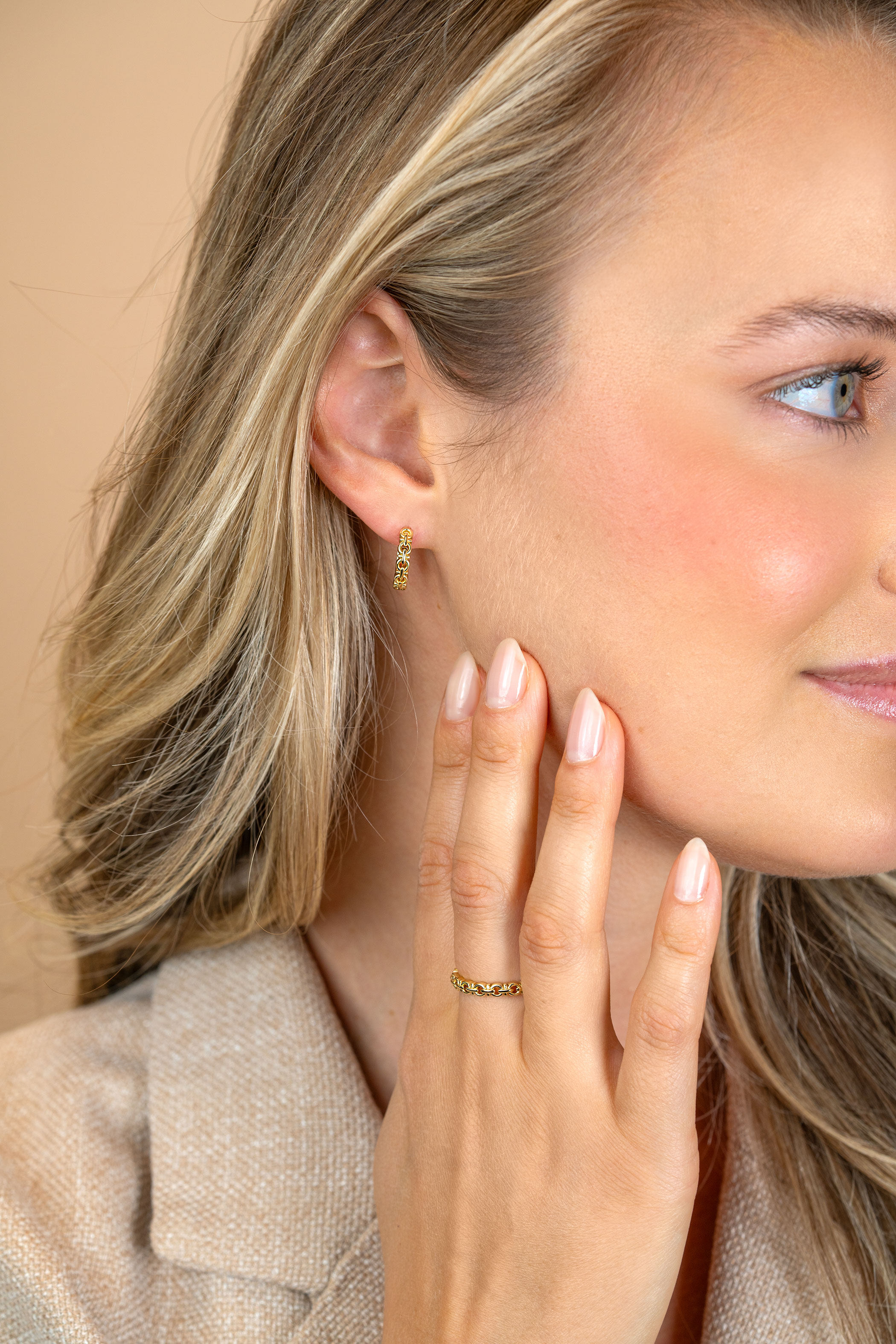 ZINZI zlv. klapcreolen gg.verg.fantasie 15x3mm