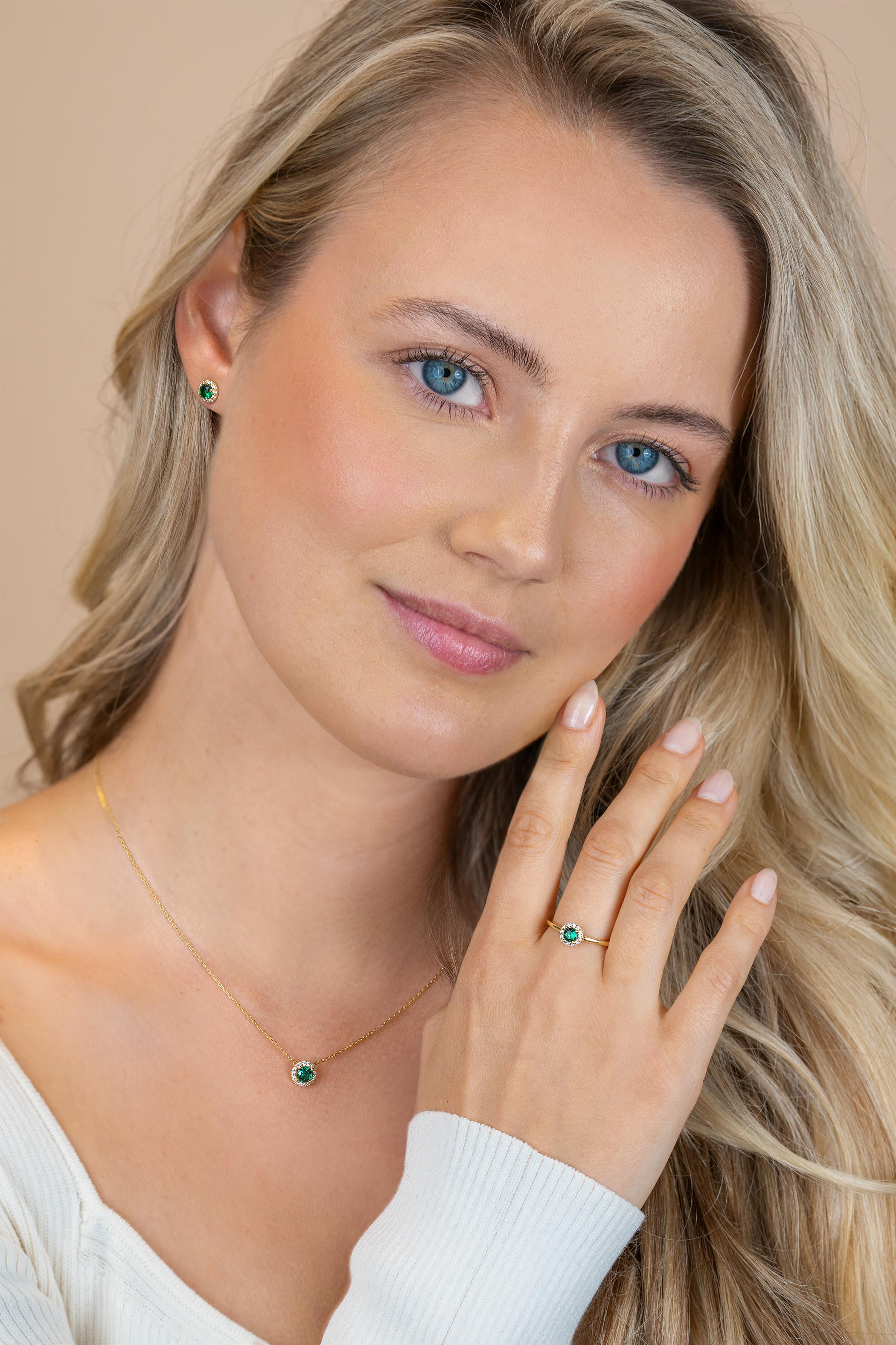 ZINZI zlv. coll.gg.verg. hanger entourage groen/zirc.