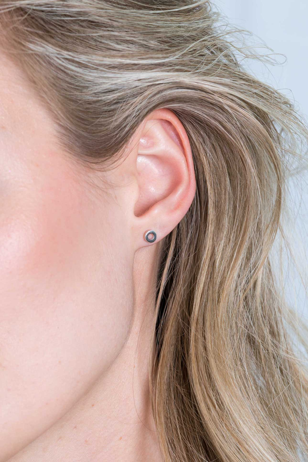 ZINZI silberne Ohstecker 5mm offen rundje ZIO2168