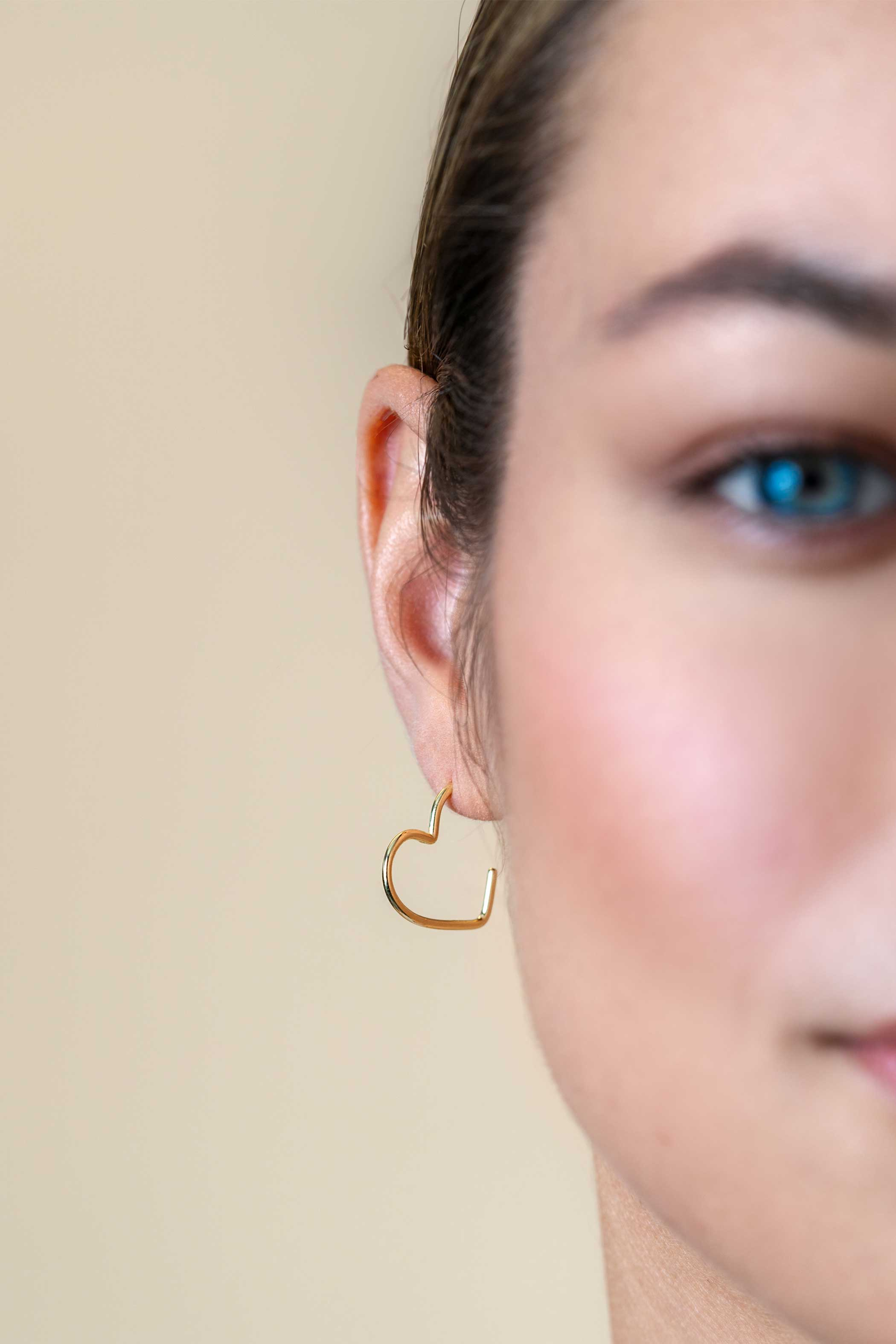 ZINZI zlv. oorstekers gg.verg. in hartvorm