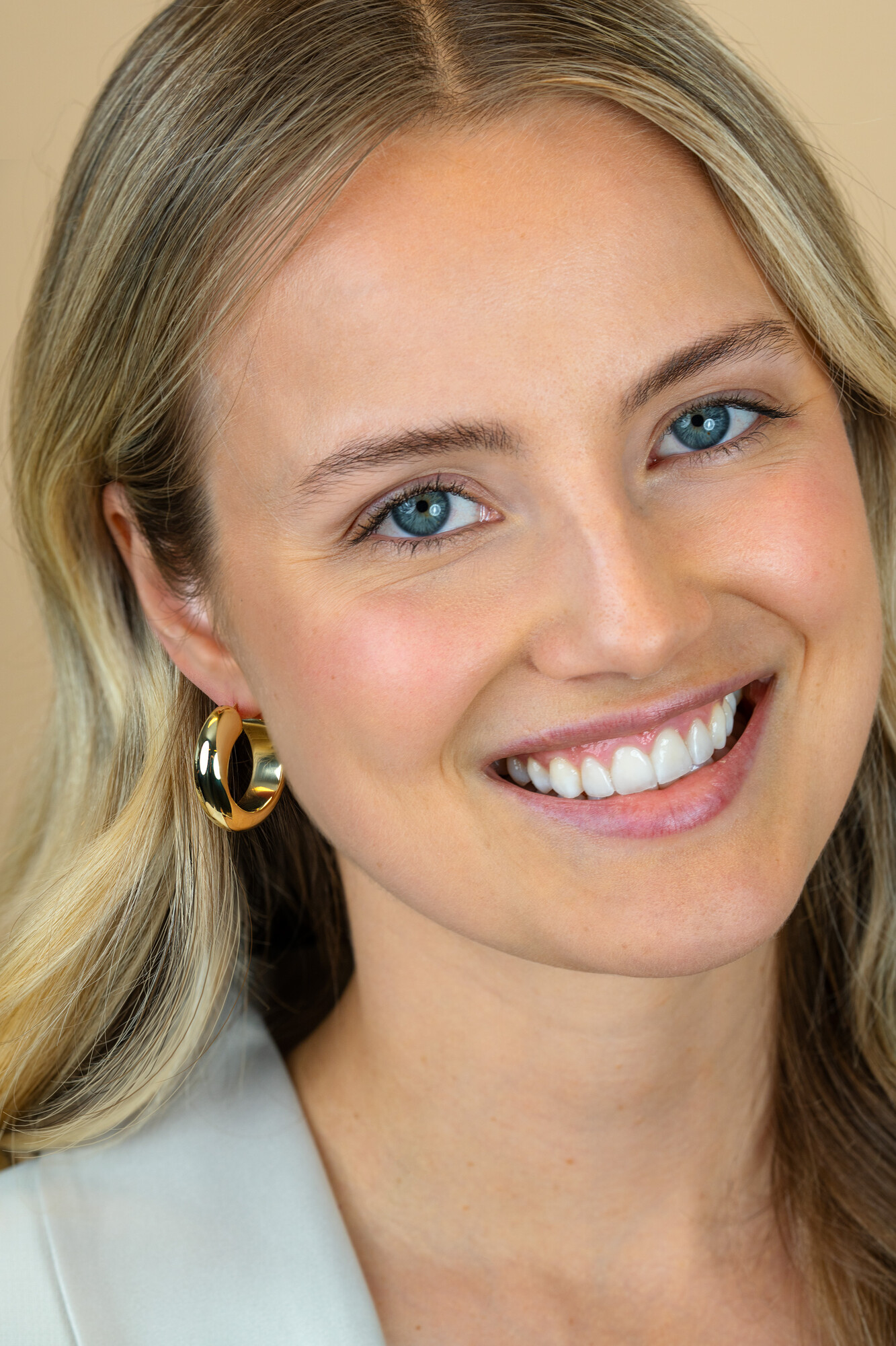 ZINZI zlv. oorringen gg.verg.half ronde buis 28x8.5