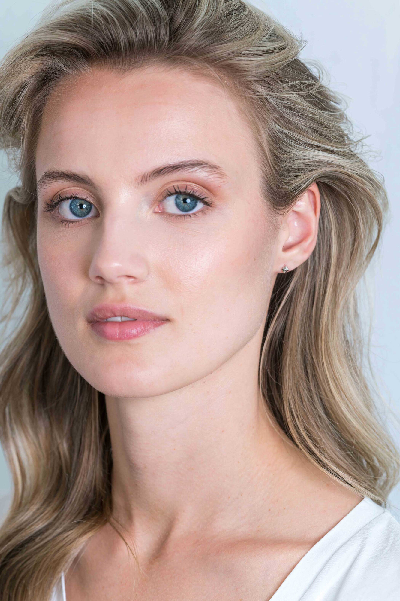 ZINZI silberne Ohstecker 3mm Nieten ZIO2167