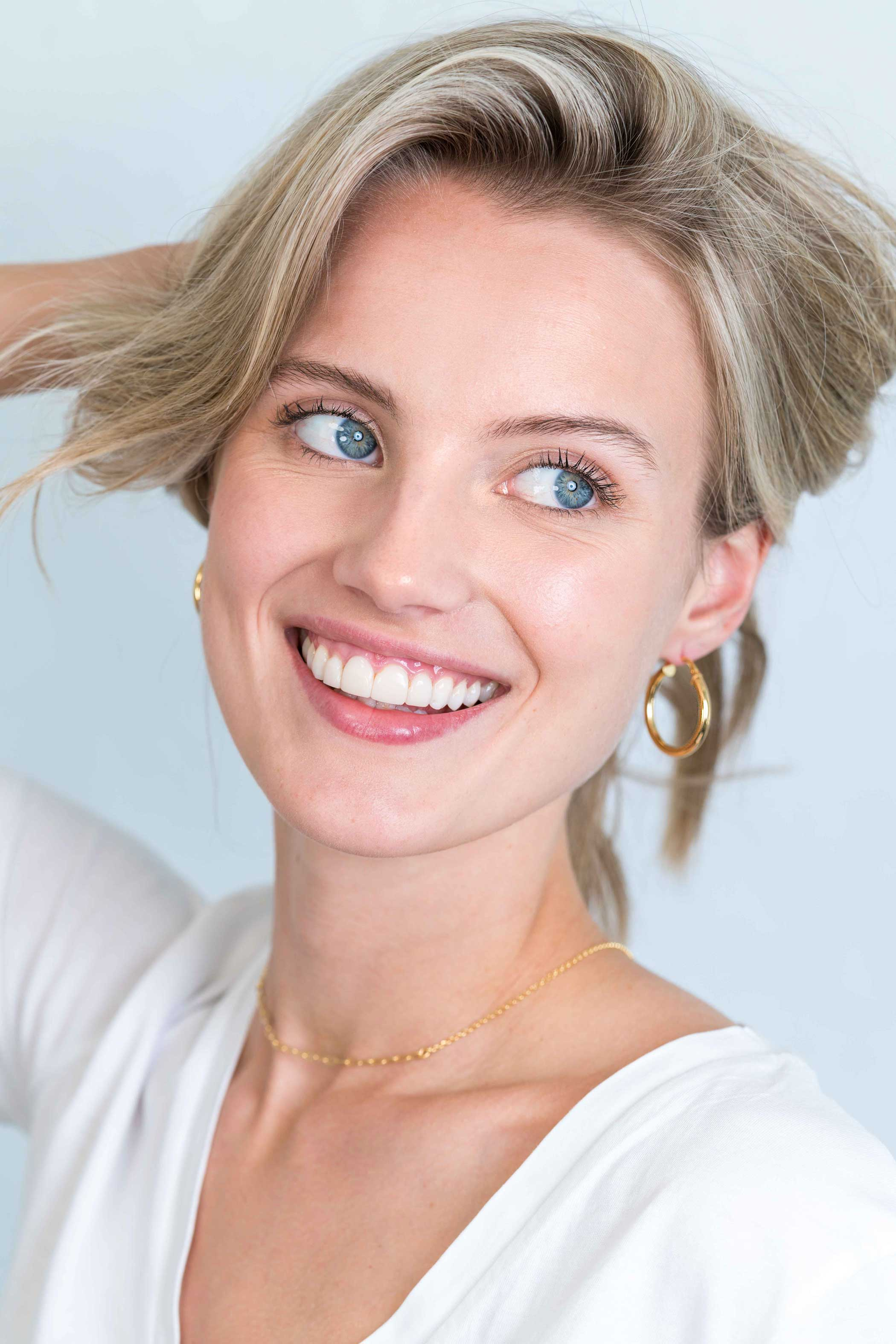 ZINZI silberne Ohrringe 14K gelb vergoldet 26x3mm rund ZIO2178G