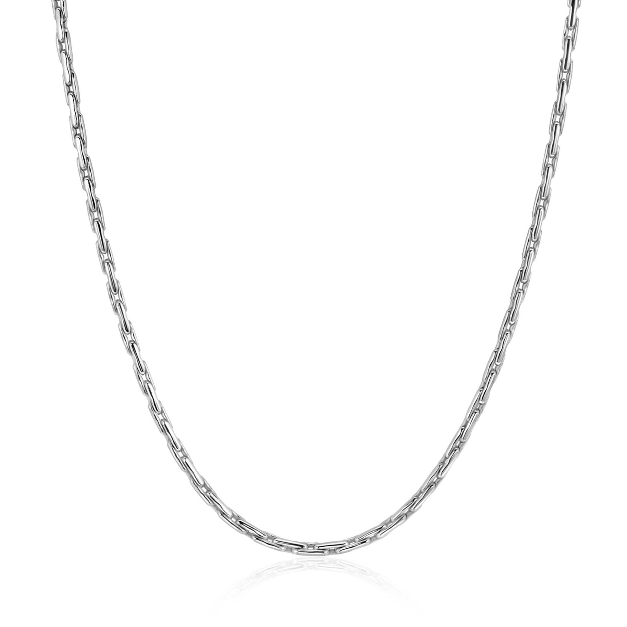 ZINZI Silber Gliederkette, 2,3 mm breit, 43-45 cm ZIC2648