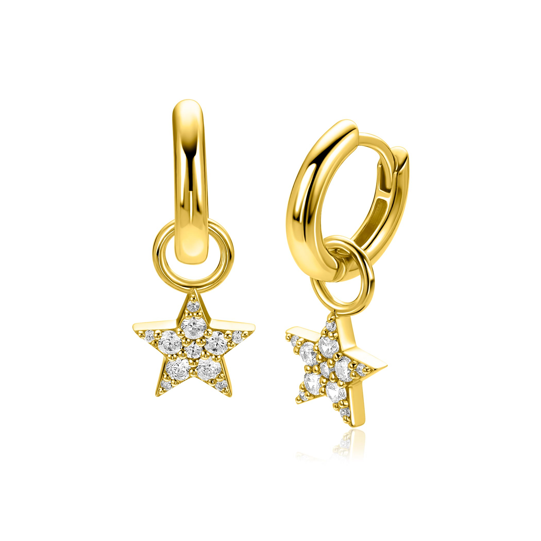 ZINZI zlv. oorbedels gg.verg.ster pave bezet zirc.