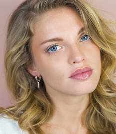 ZINZI silberne Ohrhänger Stab glatt ZICH1440