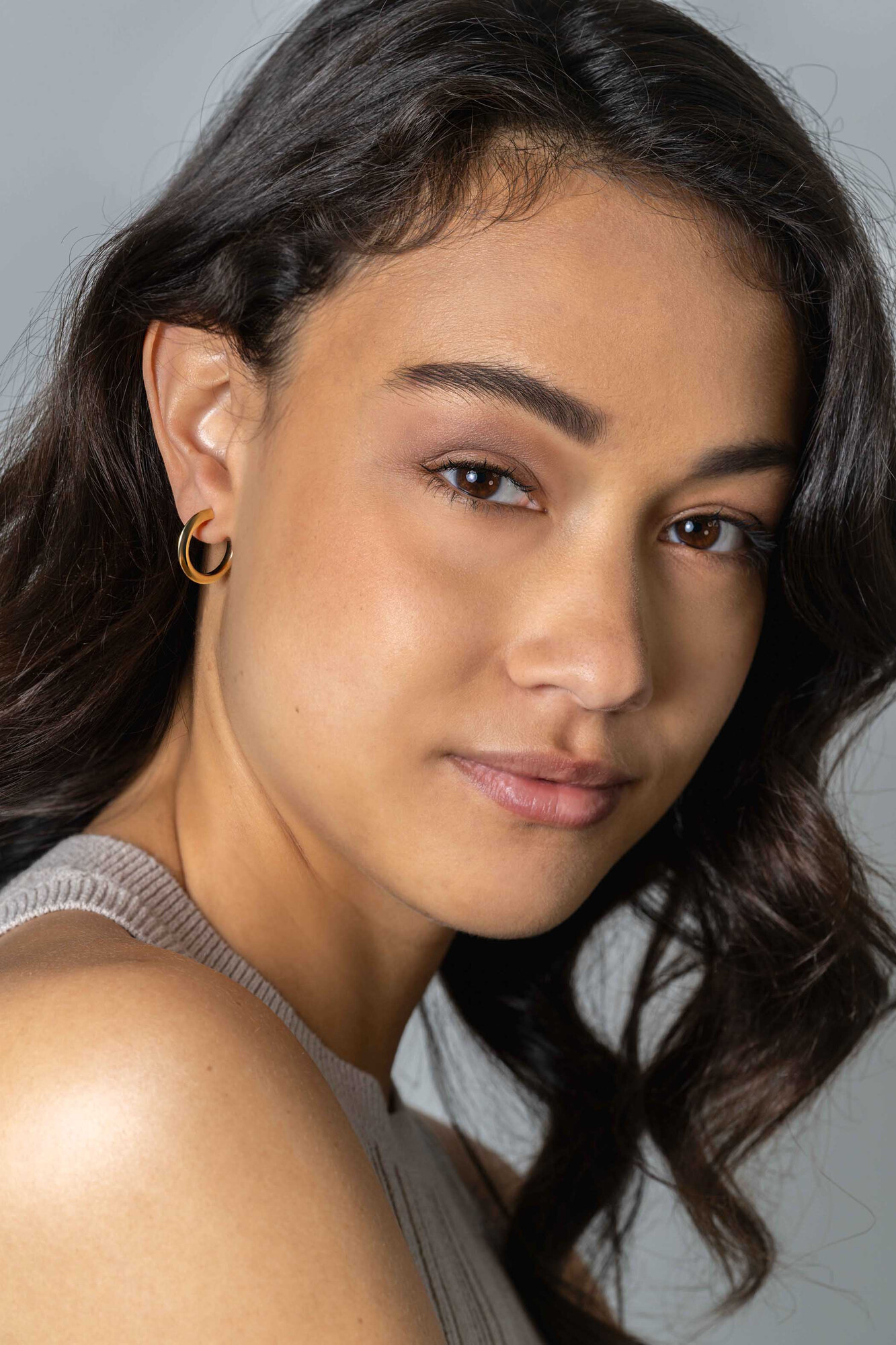 ZINZI zlv. oorstekers gg.verg.driehoek buis 20x3mm