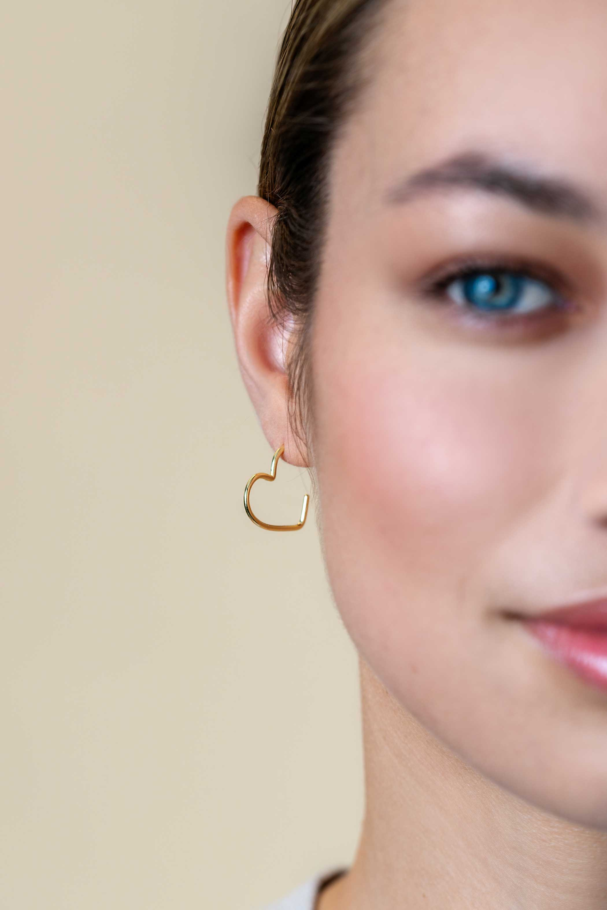 ZINZI zlv. oorstekers gg.verg. in hartvorm