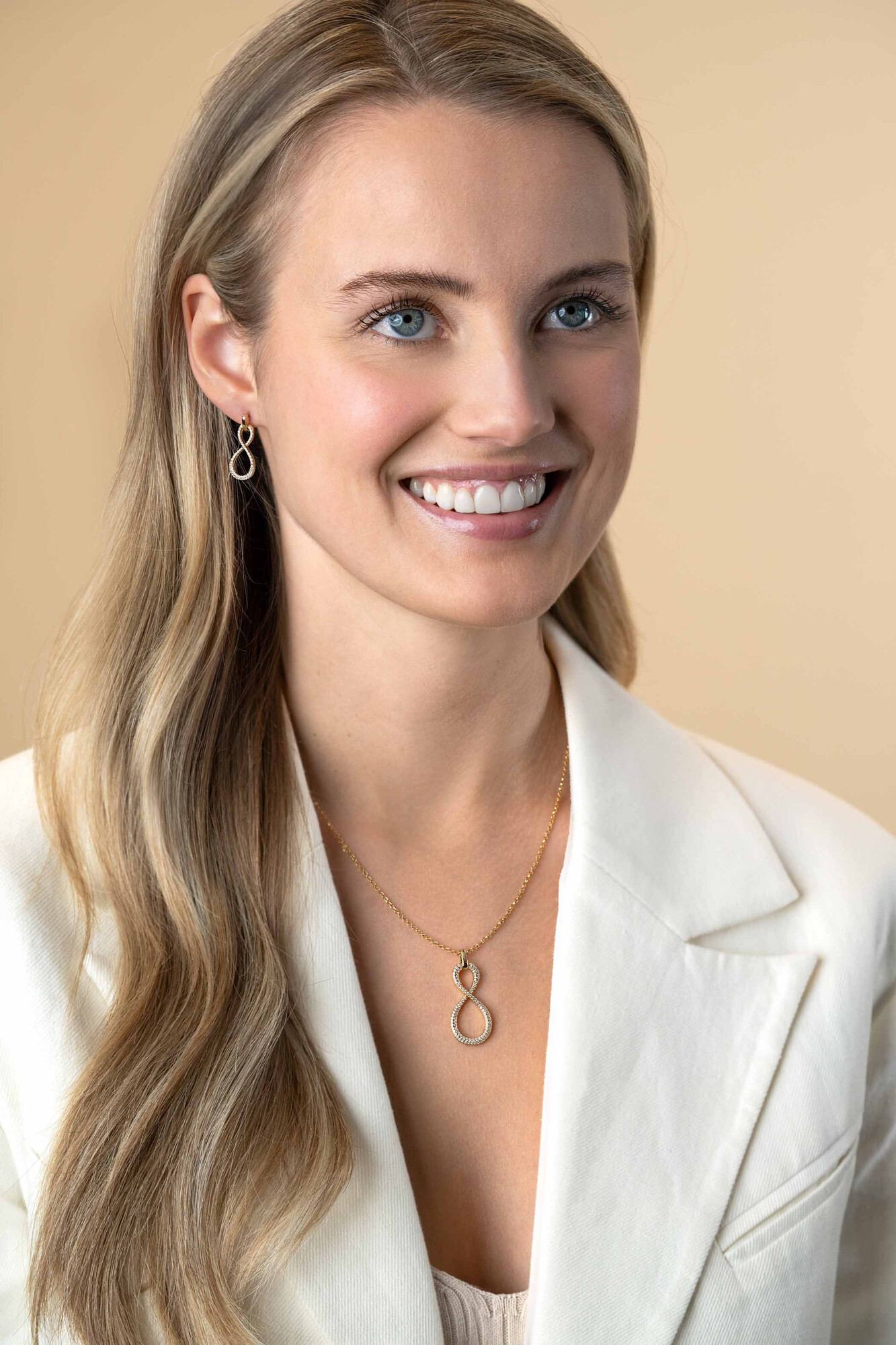 ZINZI zlv. hanger gg.verg.infinity pave zirconia's