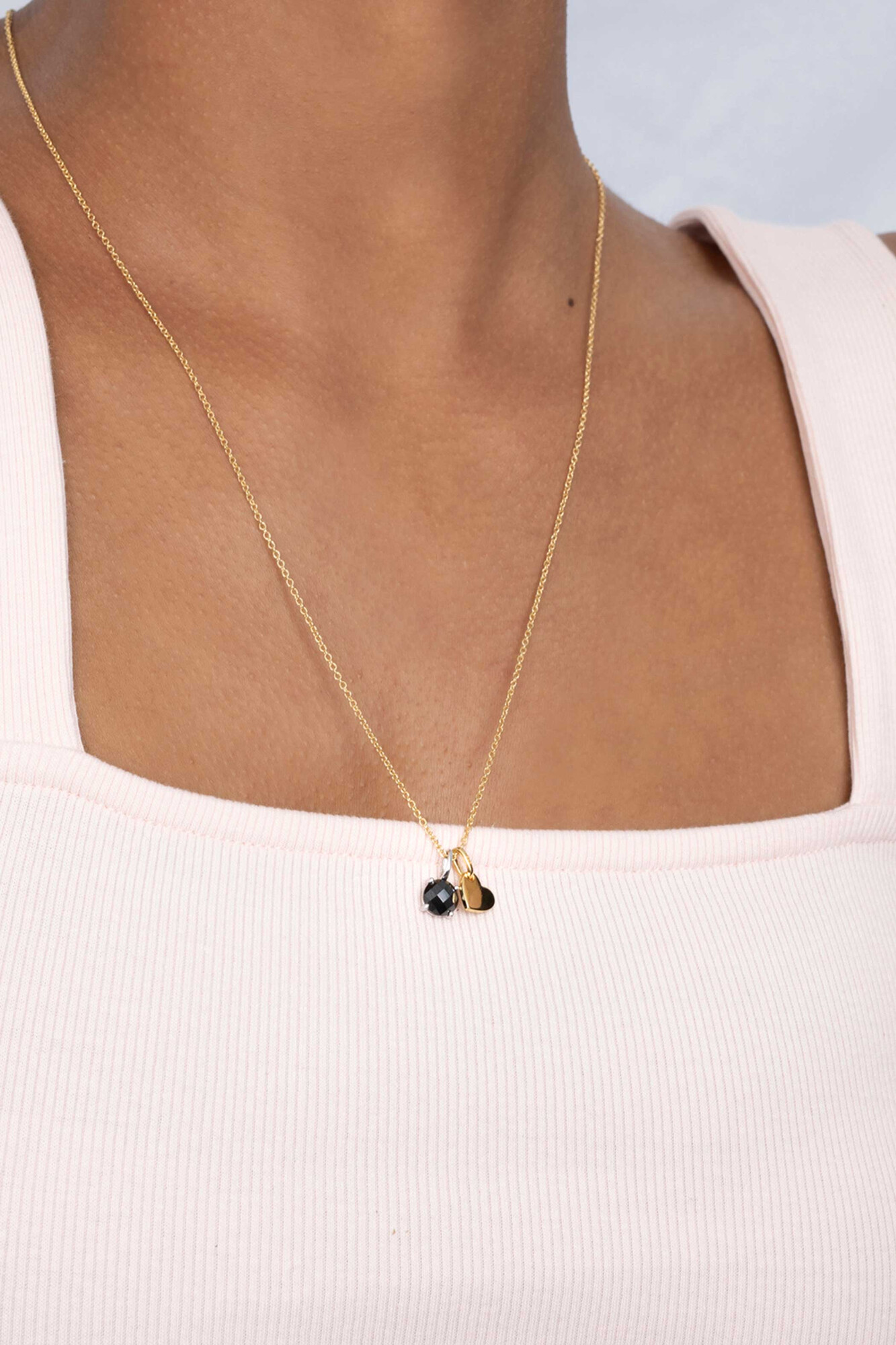 ZINZI silberner Anhänger gelbvergoldet Herz ZIH2065G