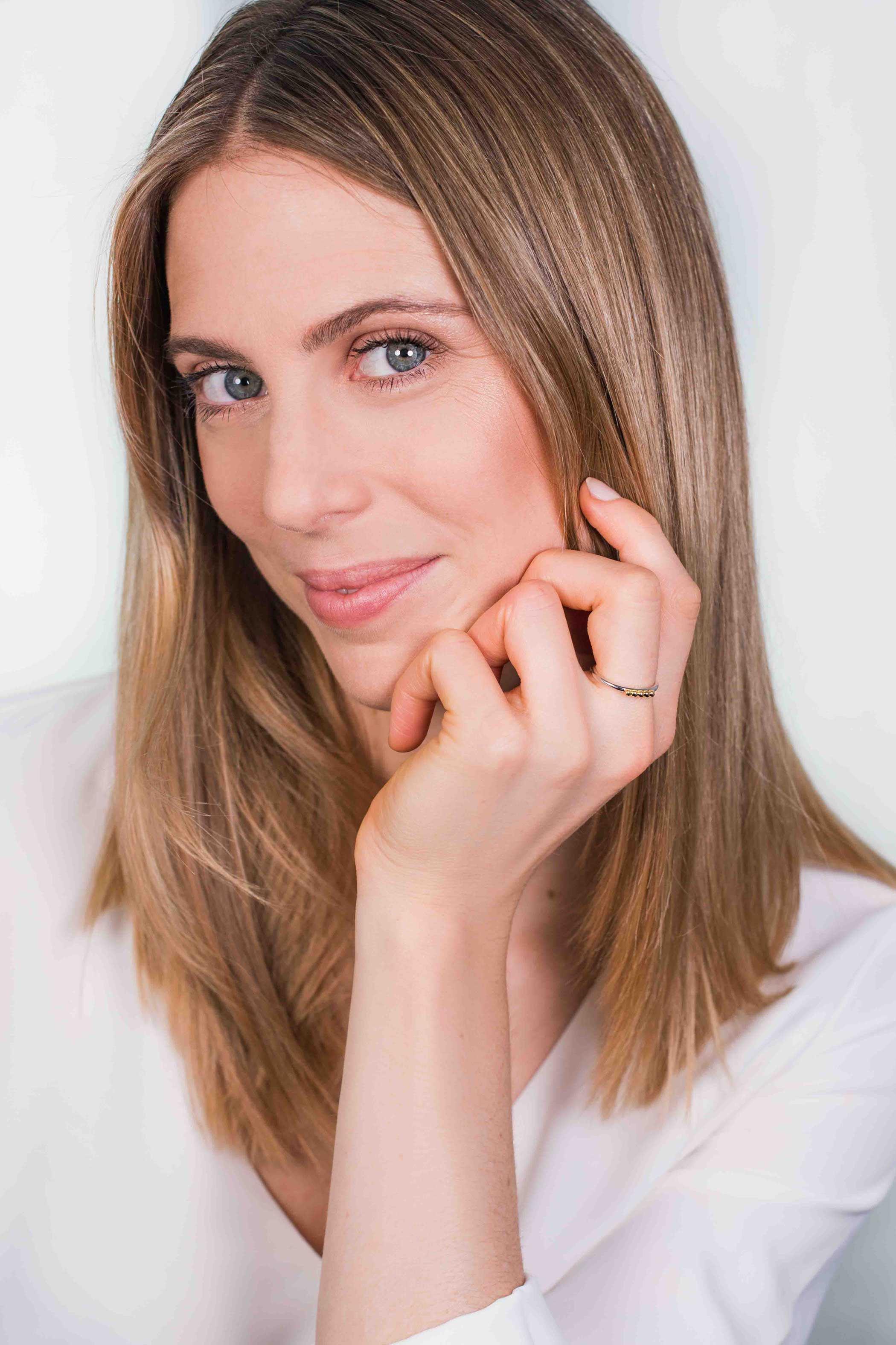 ZINZI silberner Ansteckring Kugeln gelbvergoldet ZIR1969