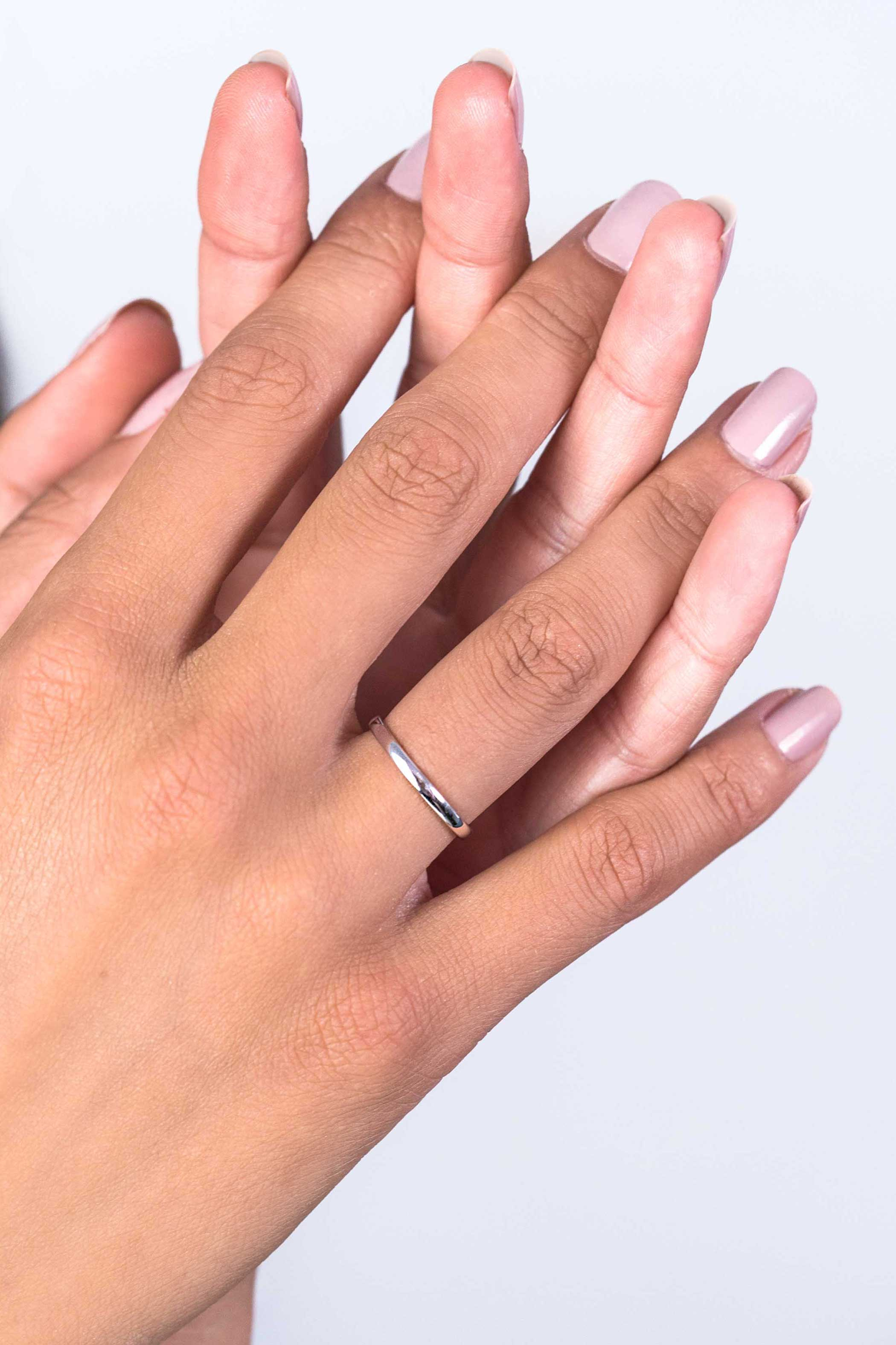 ZINZI silberner Ring glatt 2mm ZIR828