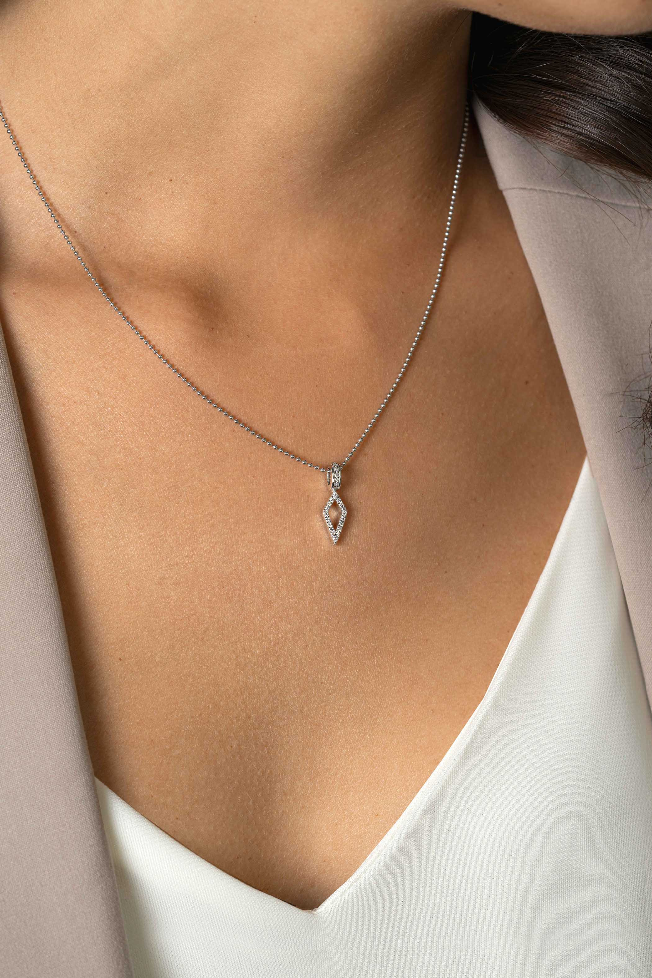 ZINZI zlv. hanger vliegervorm 20mm