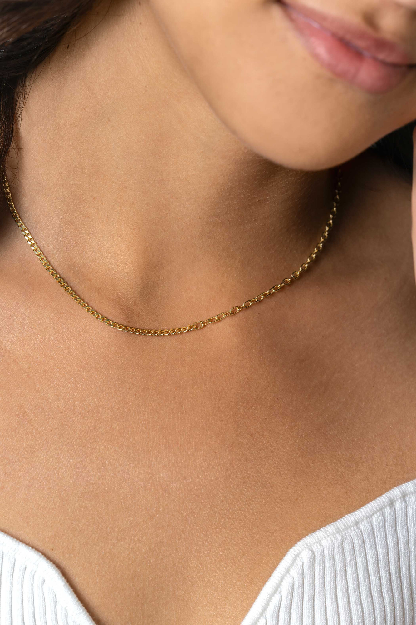 ZINZI zlv.coll.gg.verg..half grmt/paperclipschakels