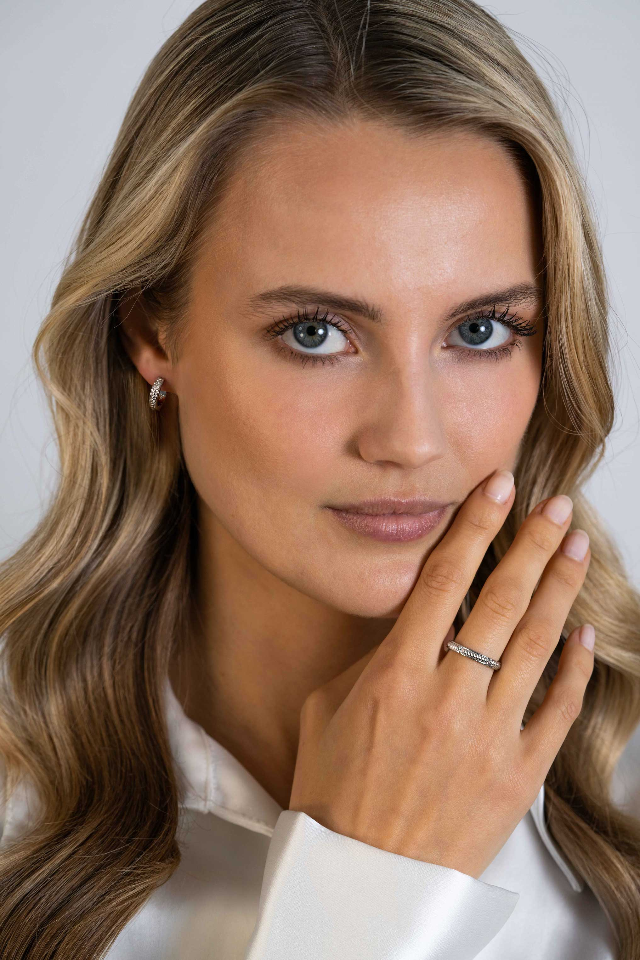 ZINZI zlv. aanschuifring mt.58