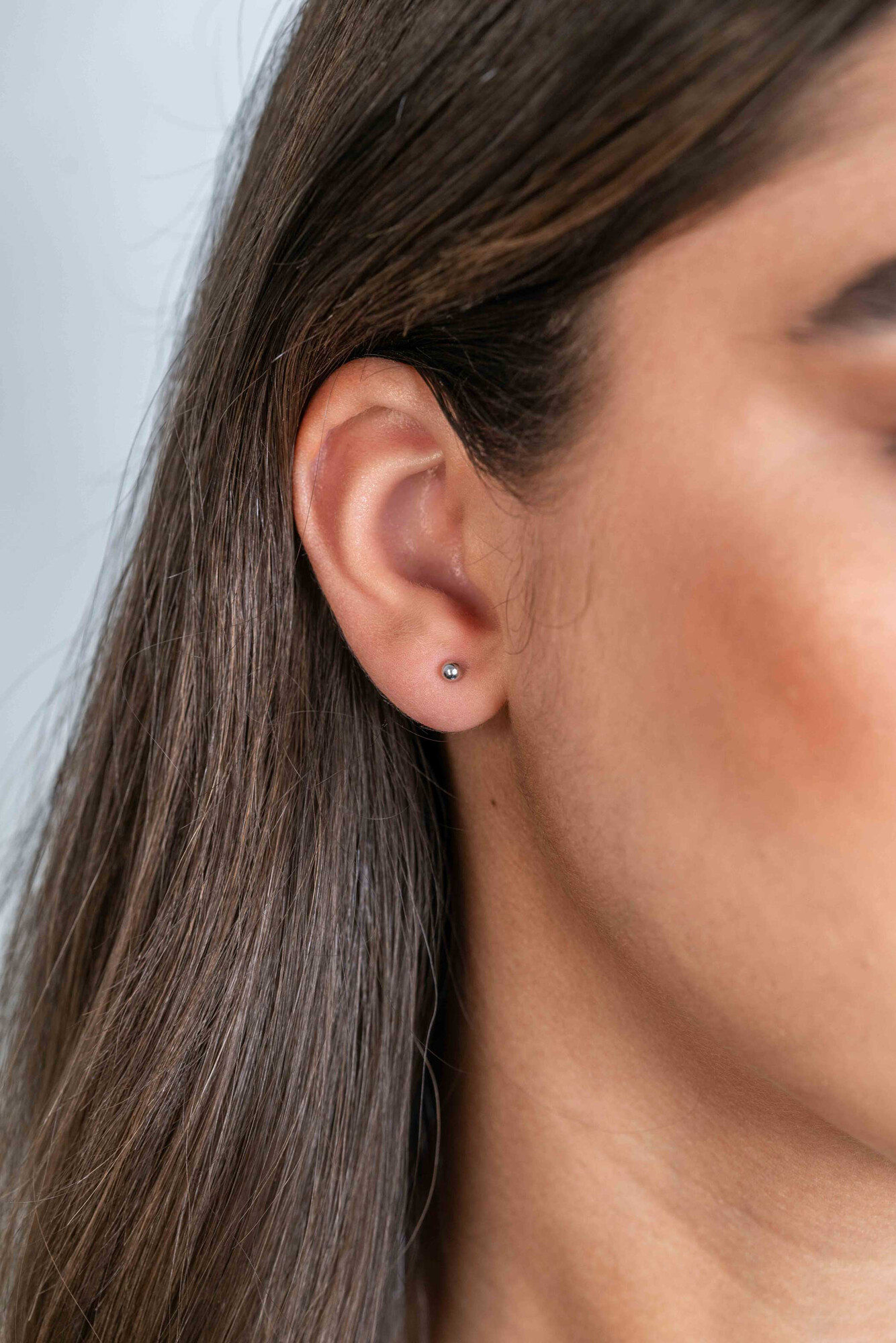 ZINZI zlv. oorknoppen bol 3mm