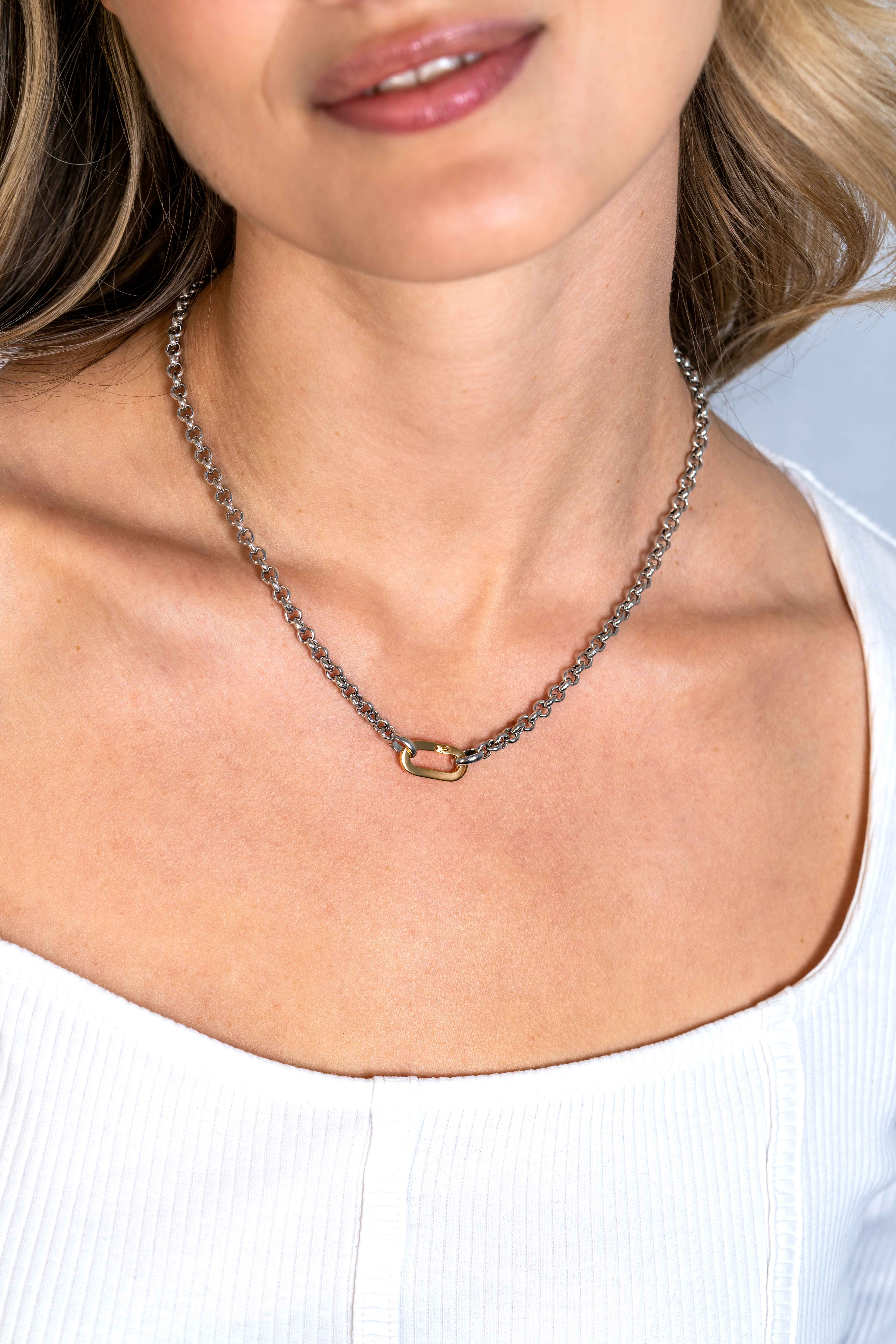 ZINZI zlv. collier 41cm