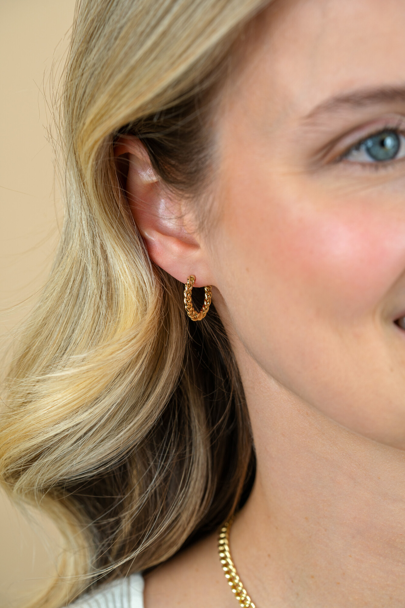 ZINZI zlv. oorringen gg.verg. gourmet 18x1.7mm