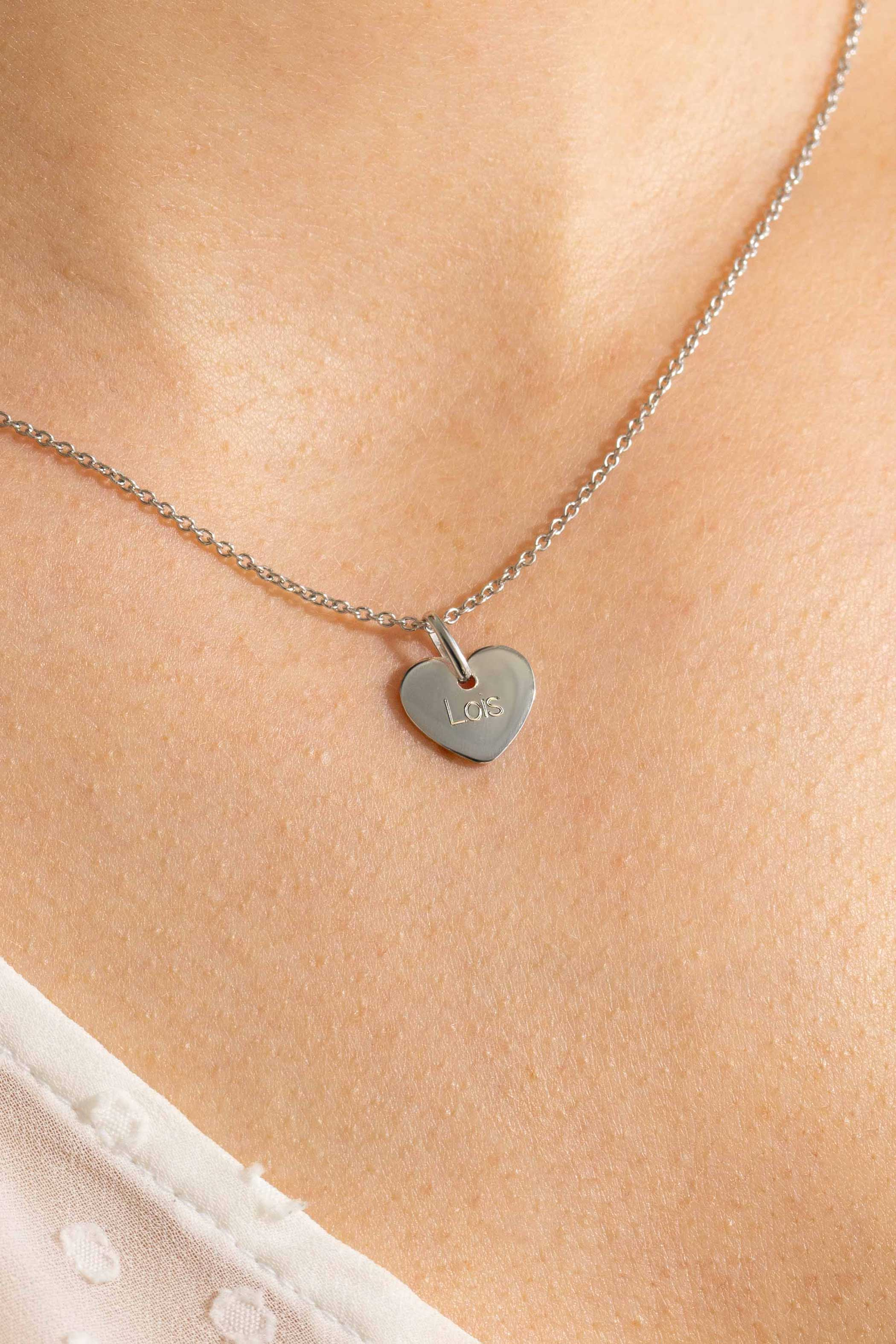 ZINZI zlv. hanger glanzend hart 12mm