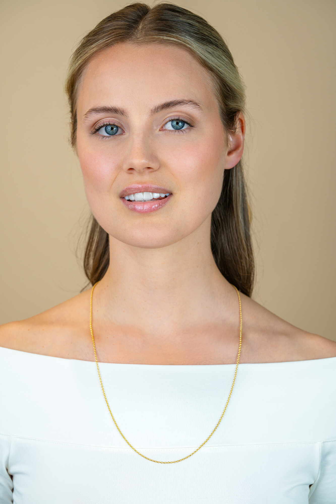 ZINZI zlv. jasseron collier 60 cm geel verguld