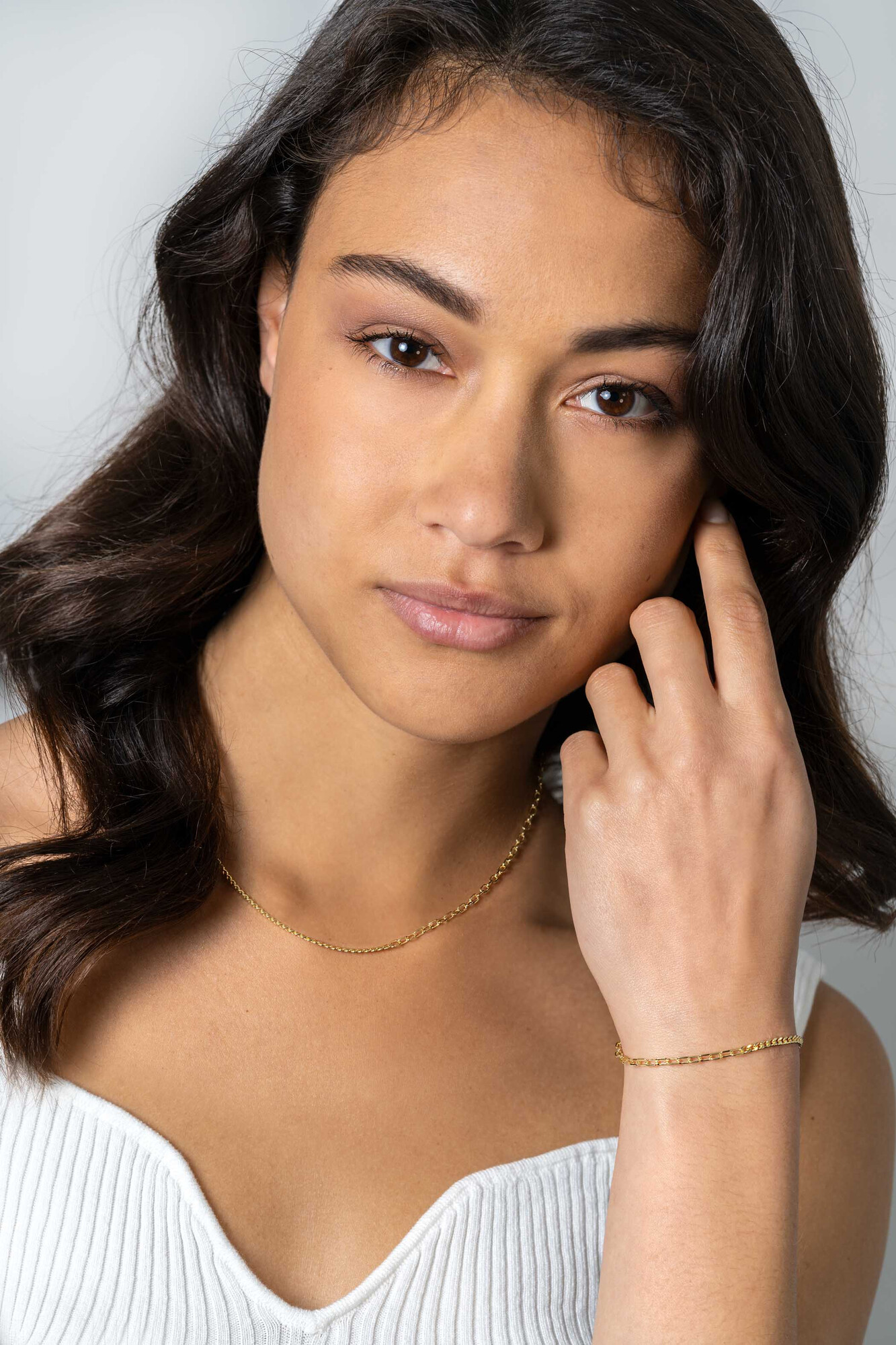 ZINZI zlv.coll.gg.verg..half grmt/paperclipschakels