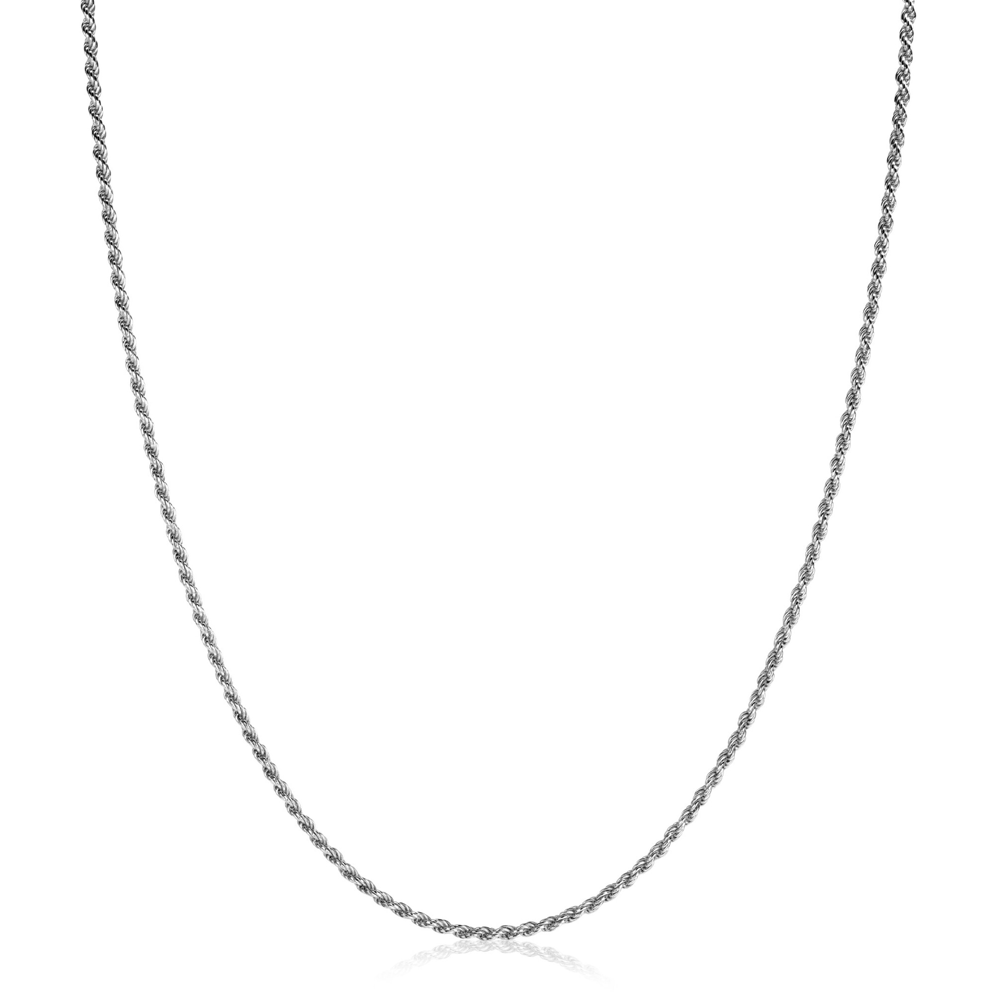 ZINZI zlv. koord collier 60cm
