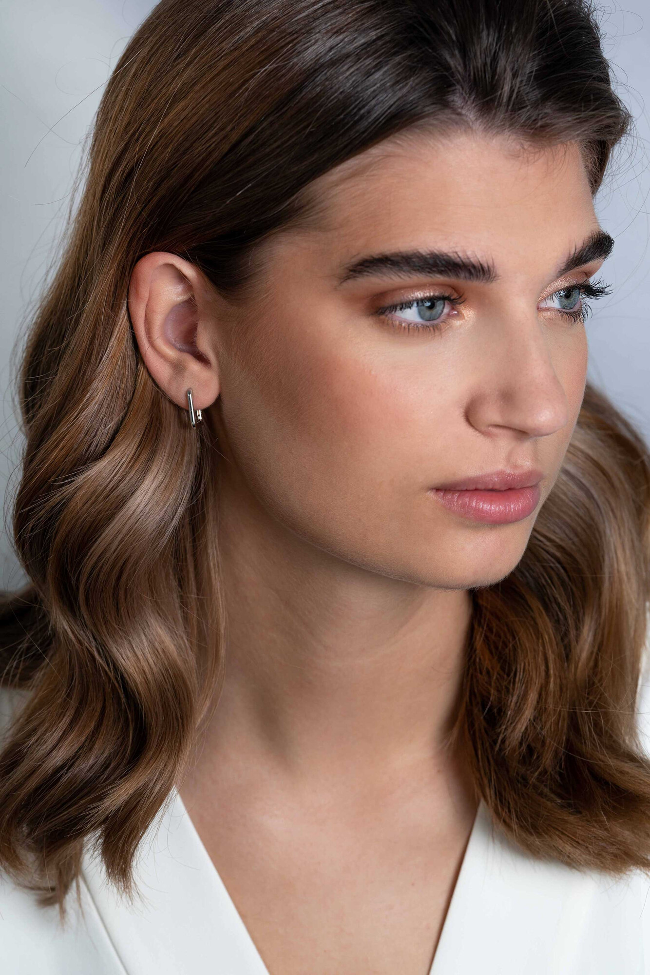 ZINZI silberne Luxus-Ohrringe 15x2mm ovale Form ZIO2221