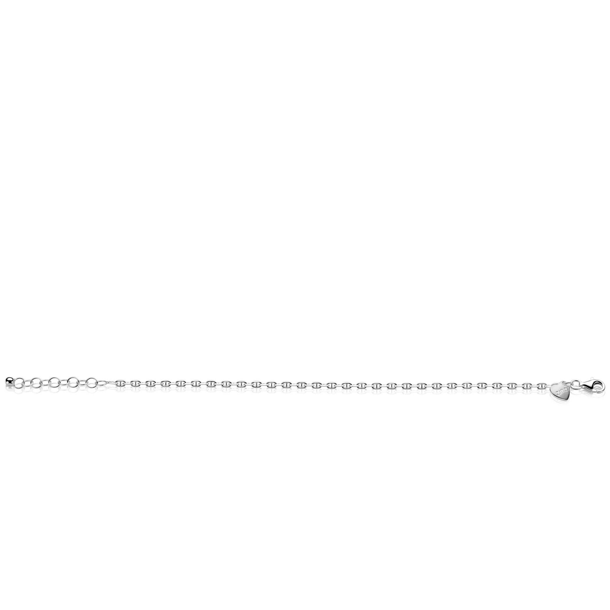 ZINZI zlv. armband massieve marine schakels