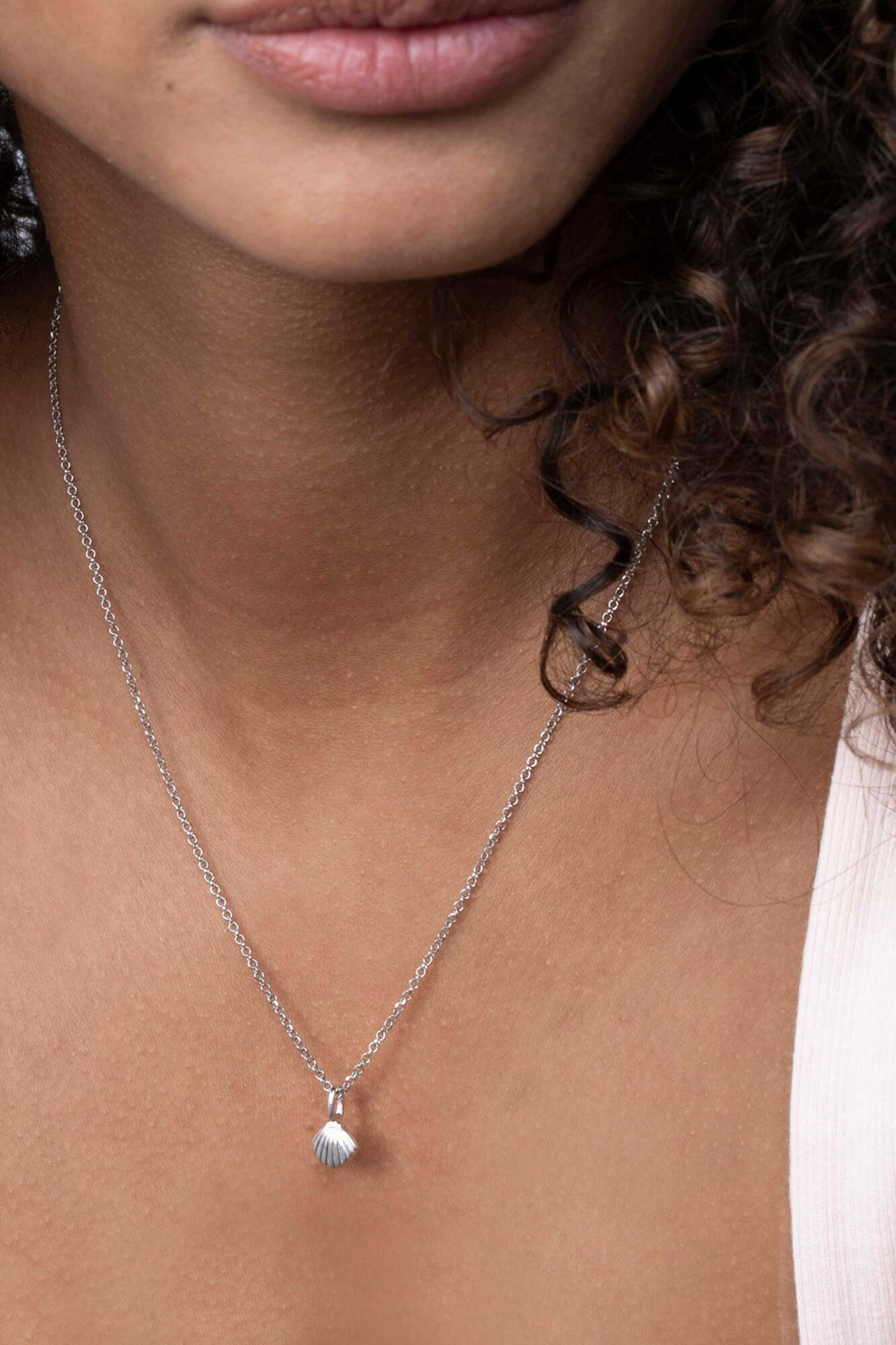 ZINZI silberner Anhänger Muschel ZIH2062