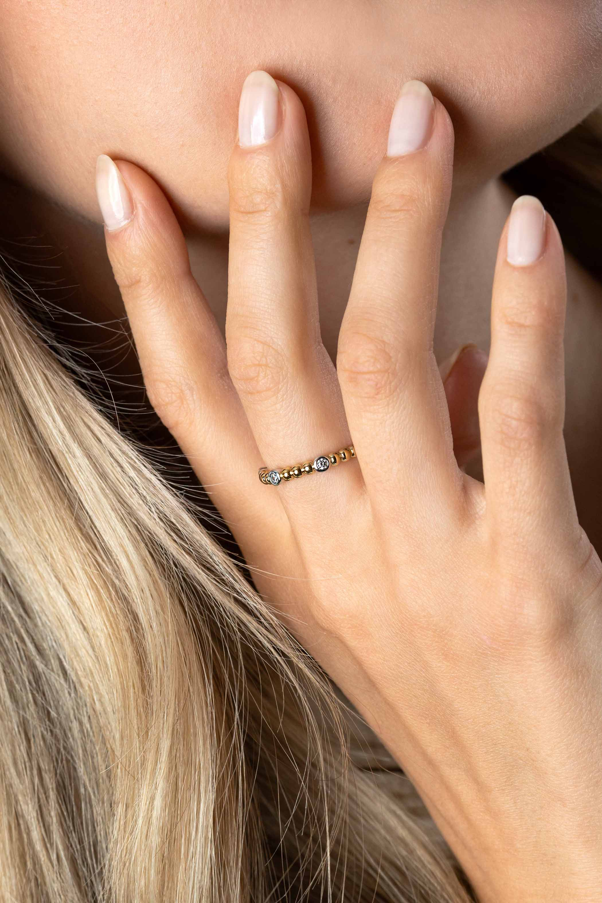 ZINZI zlv. aanschuifring gg.verg.bolletjes 3x zirc.mt54