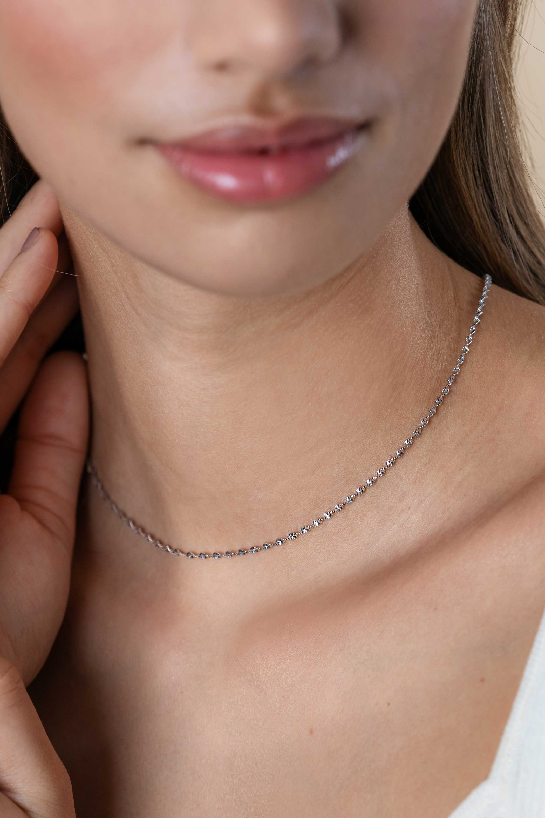 ZINZI zlv. collier singapore schakel