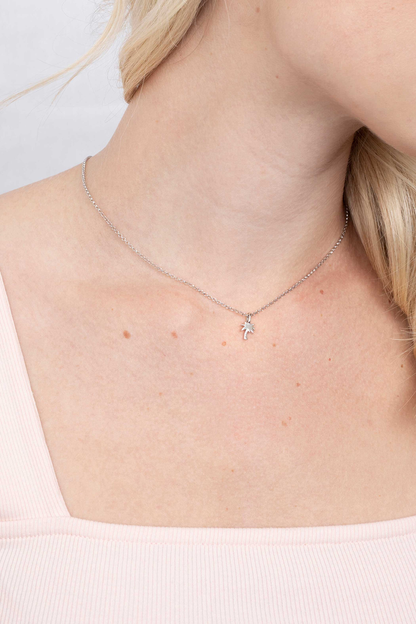 ZINZI silberner AnhängerrPalme ZIH2069