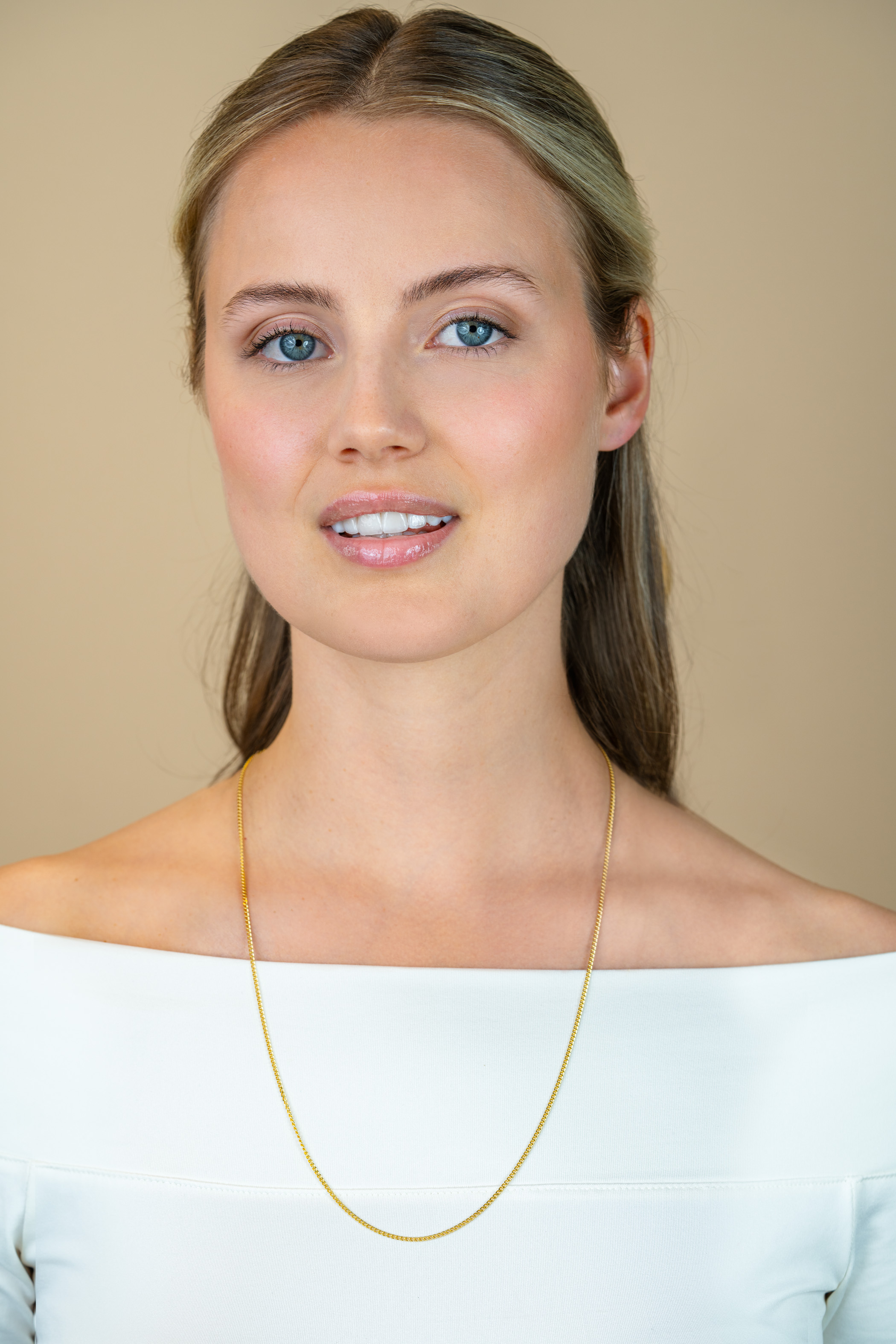 ZINZI zlv. gourmet collier 60 cm geel verguld