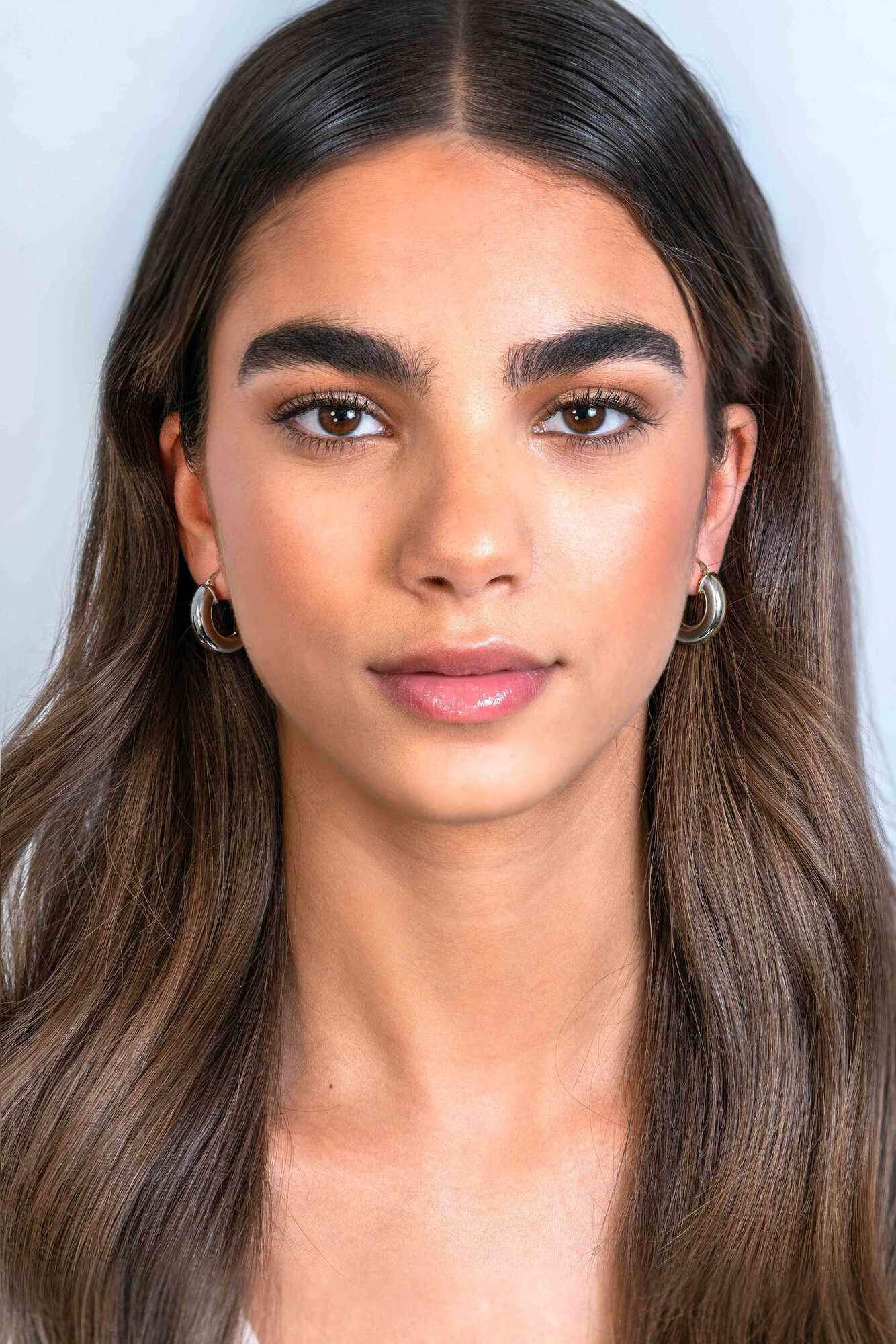 ZINZI zlv. oorringen glad 22x5.6mm