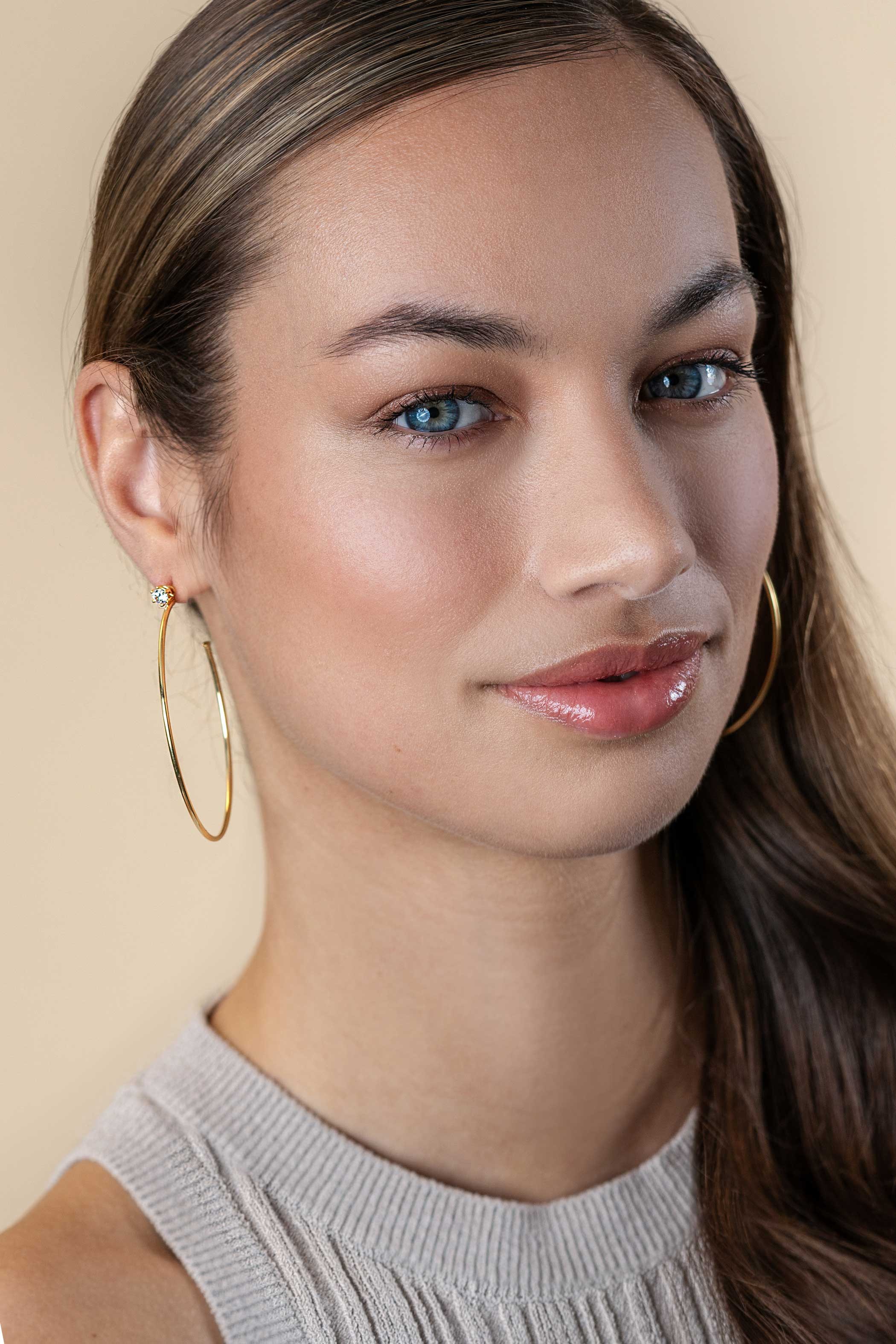 ZINZI zlv. oorstekers gg.verg.zirc.en grote ring 55mm