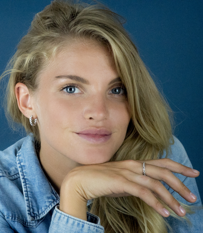 ZINZI silberner Ansteckring Gourmet glattZIR1175