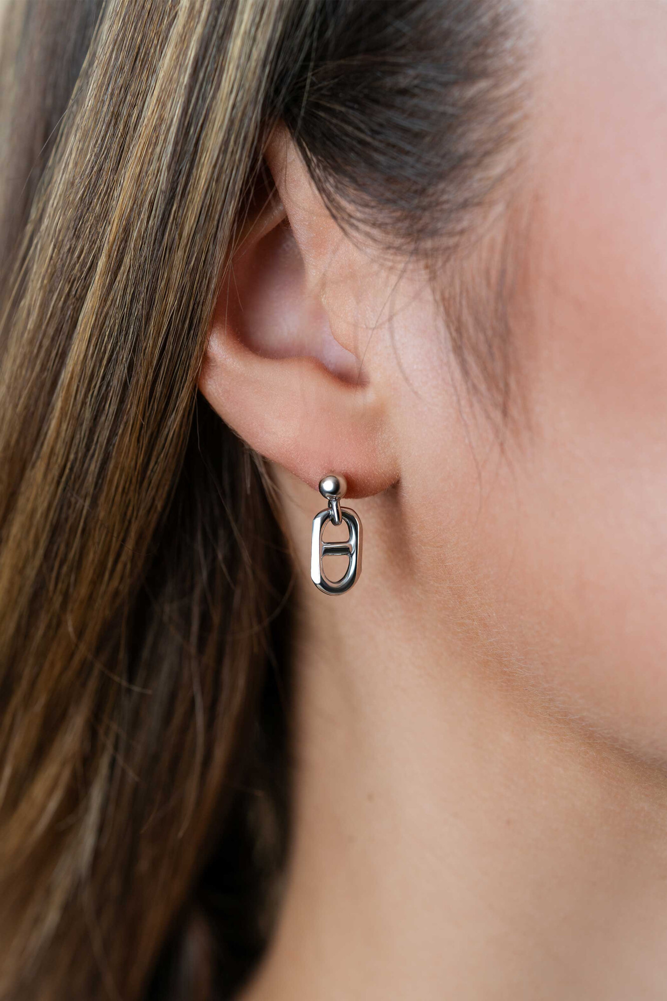 ZINZI zlv. oorstekers met schakel