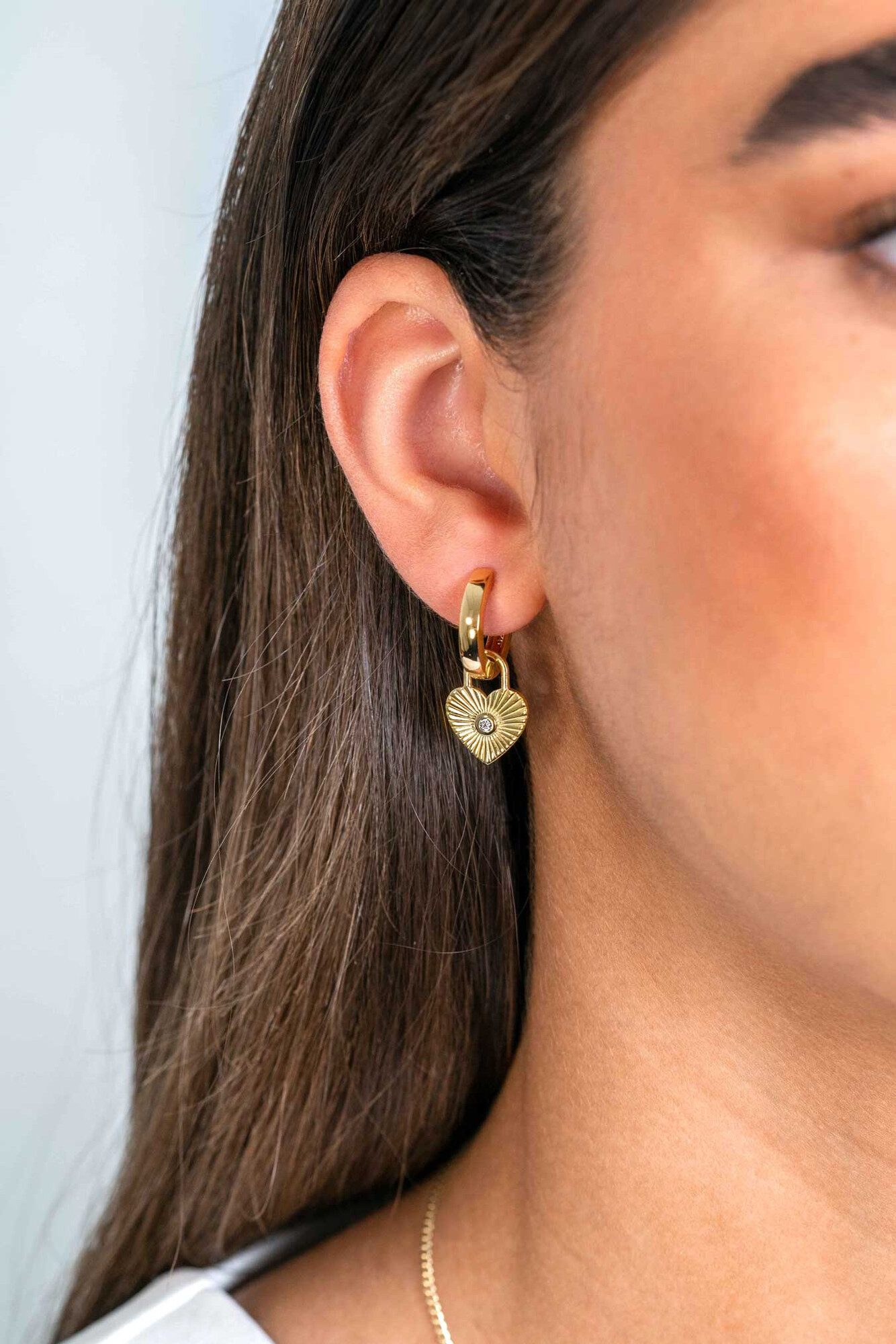 ZINZI zlv. oorbedels hart gg.verg.zonnestralen/zirc.