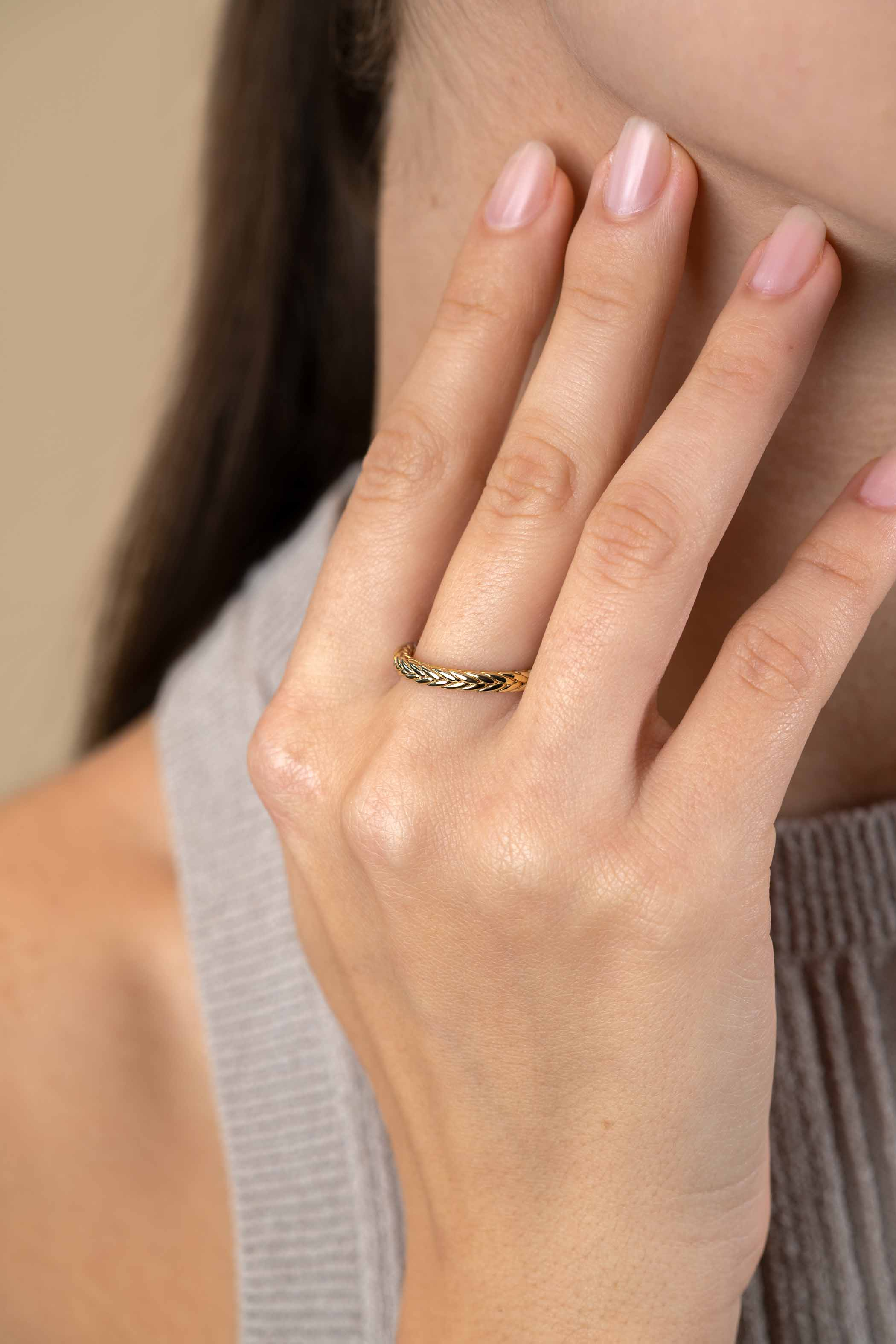 ZINZI zlv.aanschuifring g.verg.vossestaart 3mm mt50