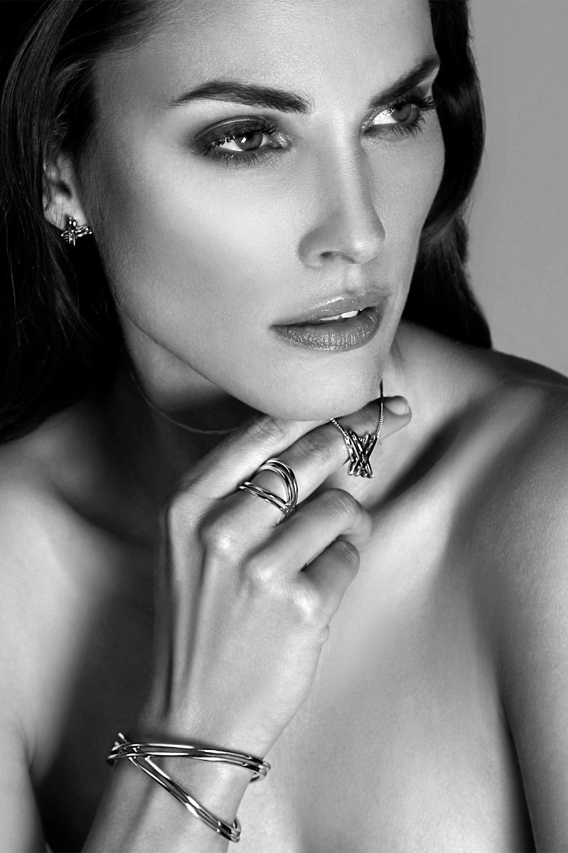 Mart Visser by ZINZI silberne Fantasie Ohrringe glatt 10mm MVO12