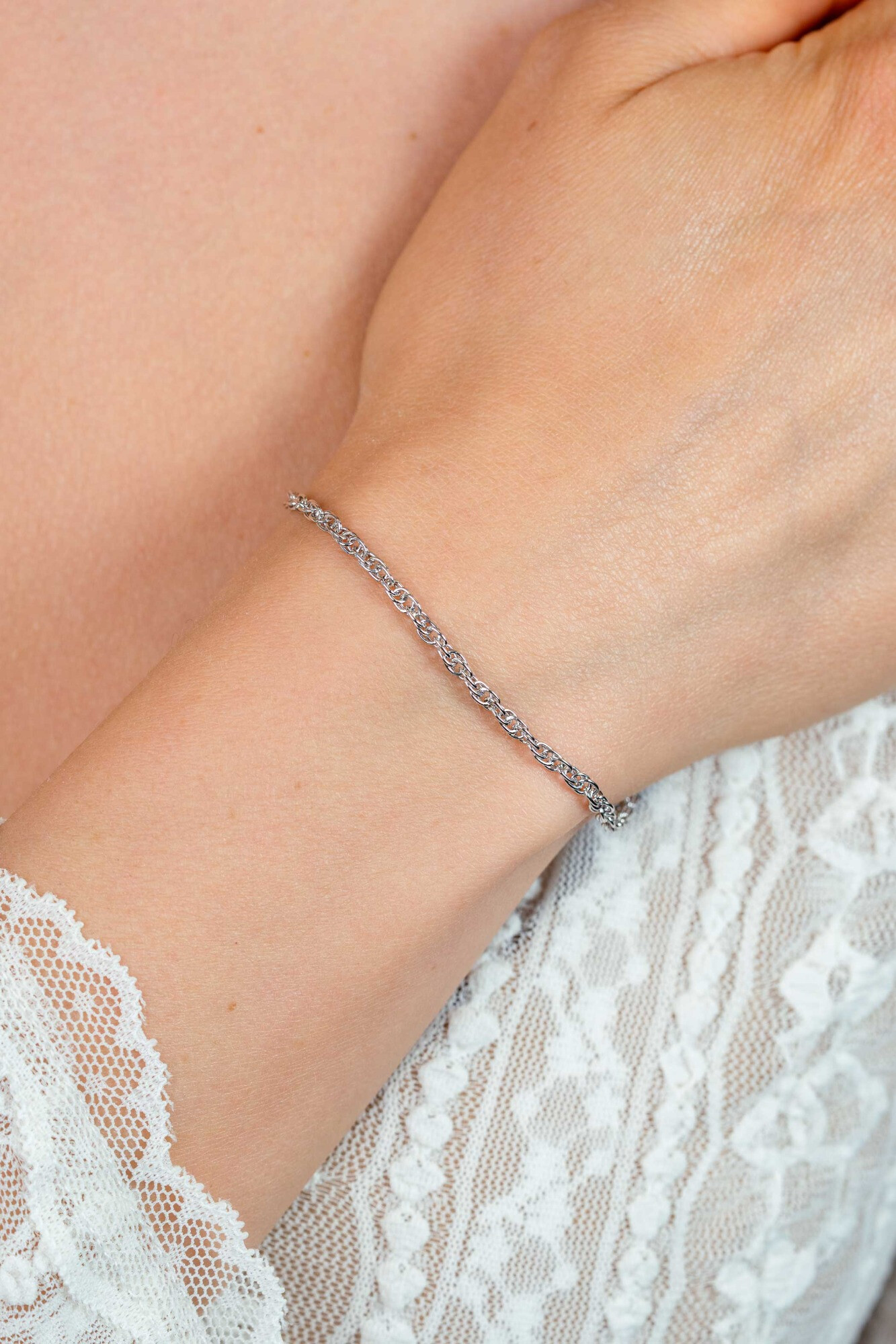ZINZI zlv. armband fantasie koord