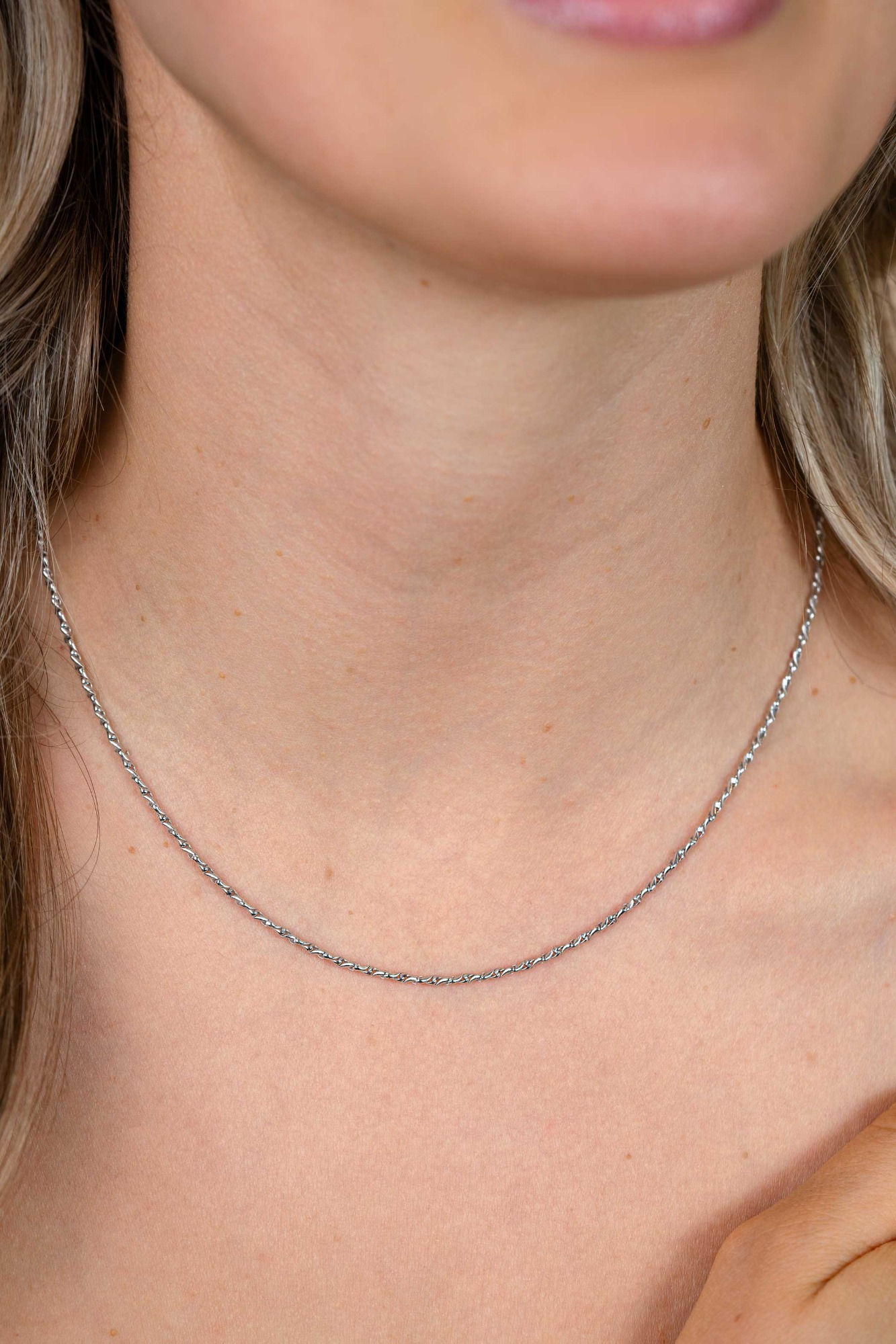 ZINZI zlv. collier fantasie 42+3cm