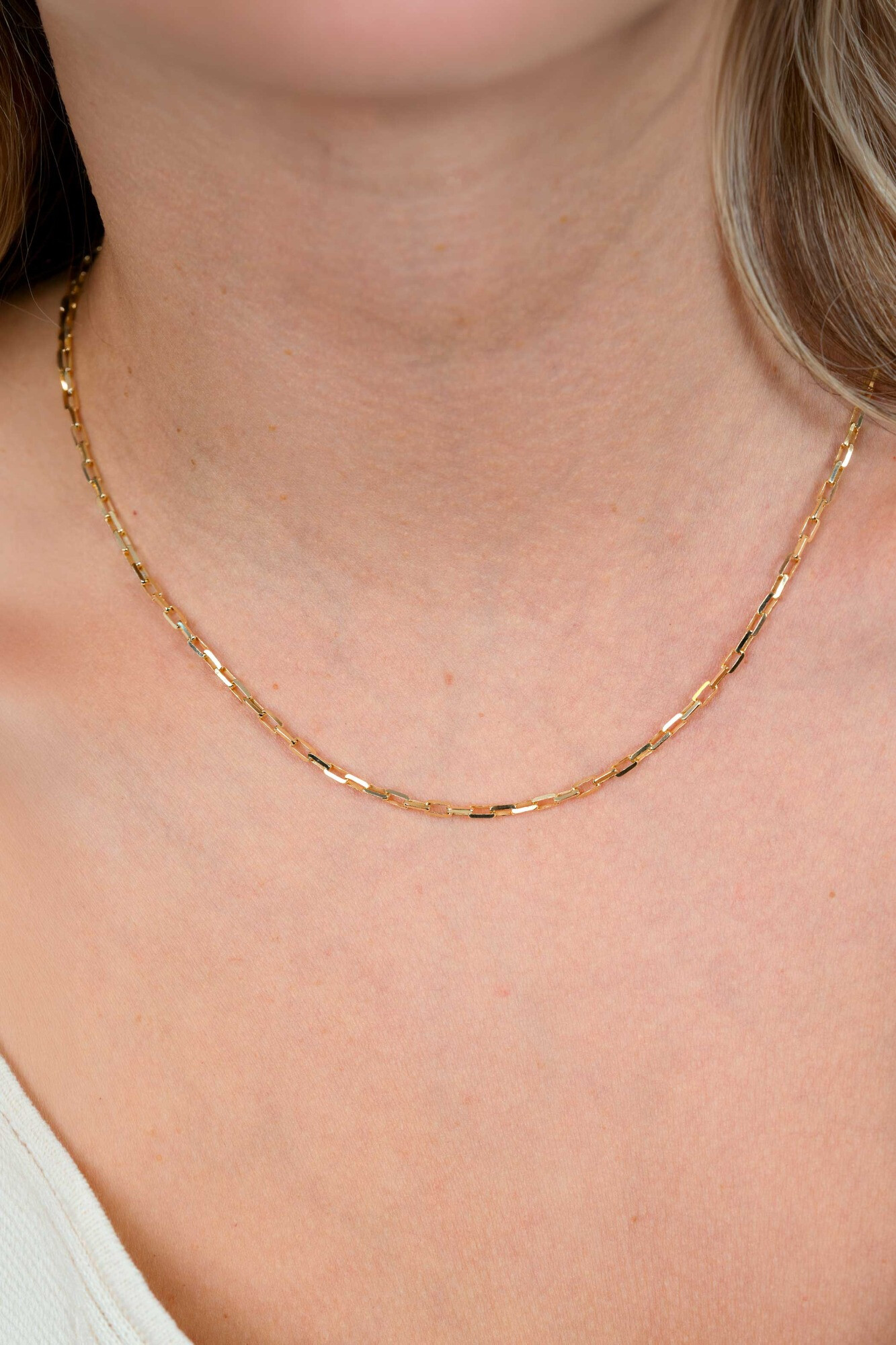 ZINZI zlv. collier gg.verg. massief geslepen anker