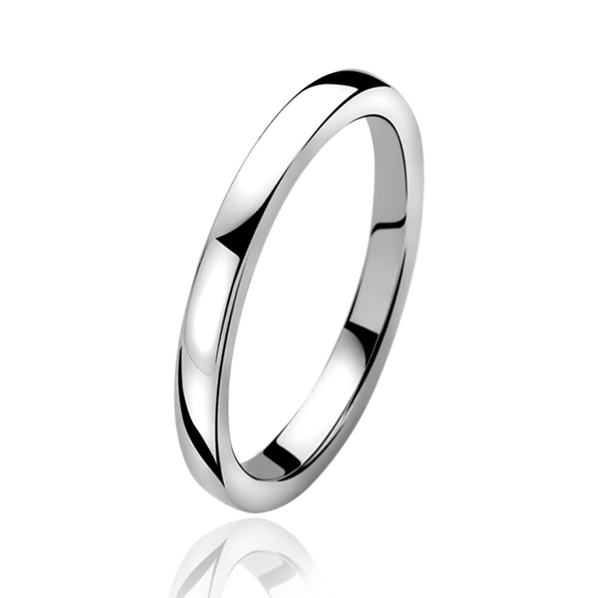 ZINZI silberner Ring glatt 2mm ZIR828