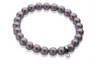 Zinzi Charms StretchArmband one-size violette Perle CH-A20P