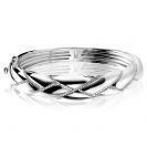 Mart Visser by ZINZI silbernes Armband 13mm weiß MVA8