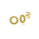 ZINZI GOLD oorknopjes open rond bolletjes 5.5mm