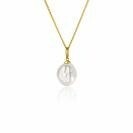 ZINZI GOLD hanger zoetwater parel