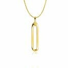 ZINZI GOLD hanger paperclip schakel 26mm